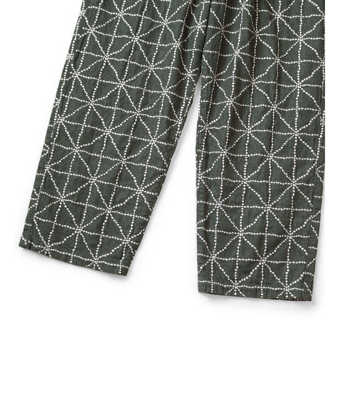 Kapital 8oz denim FOLK DOJO embroidery easy pants size 4 Size US 36 / EU 52 - 5 Thumbnail