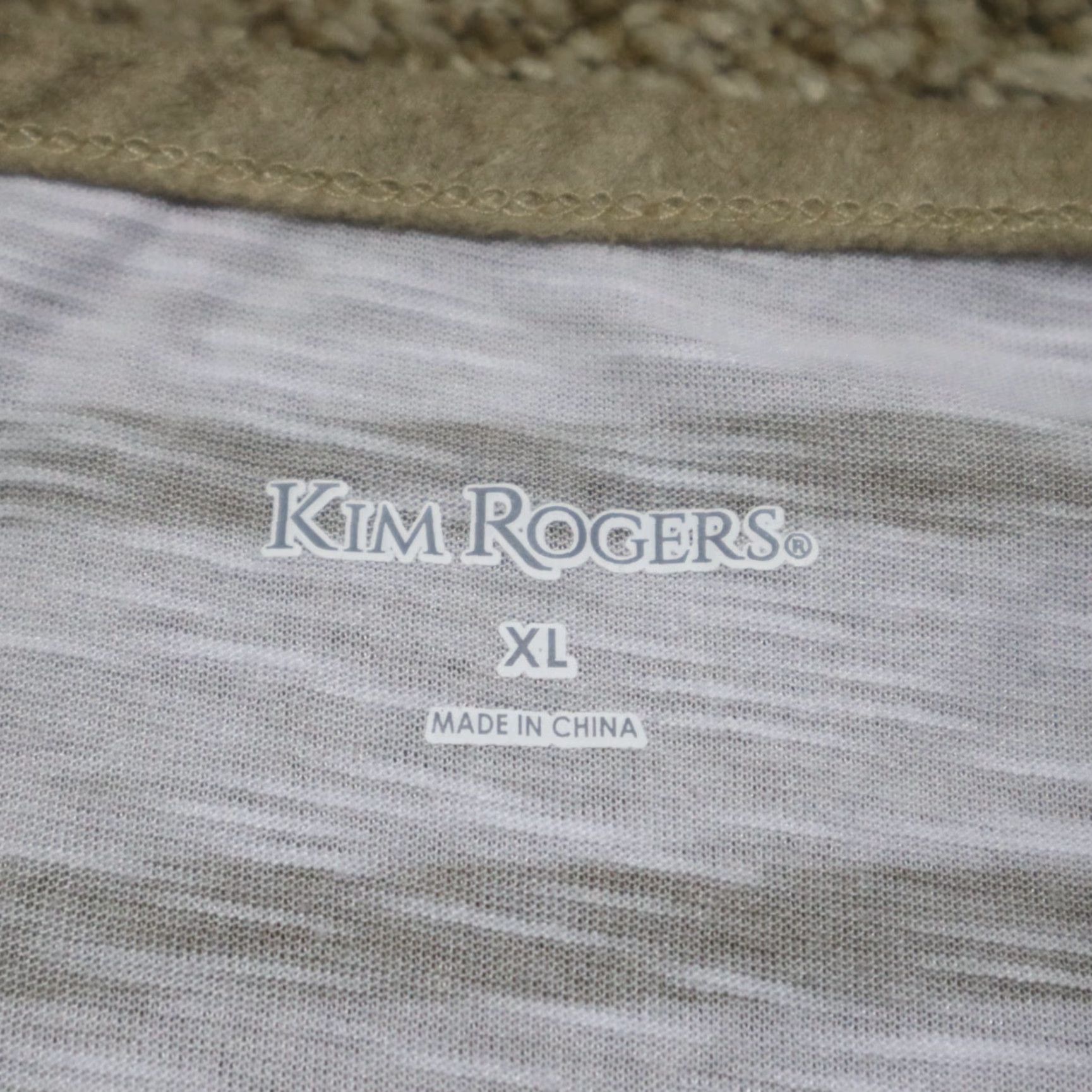 Vintage Kim Rogers Women's Blouse Round Neck Short Sleeve White With Red Floral XL Size XL / US 12-14 / IT 48-50 - 3 Thumbnail