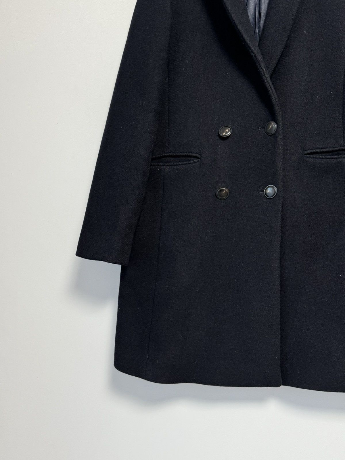 Sezane NWOT Sezane MANTEAU JOHNSON coat wool Dark Blue Size 40 Size S / US 4 / IT 40 - 3 Thumbnail