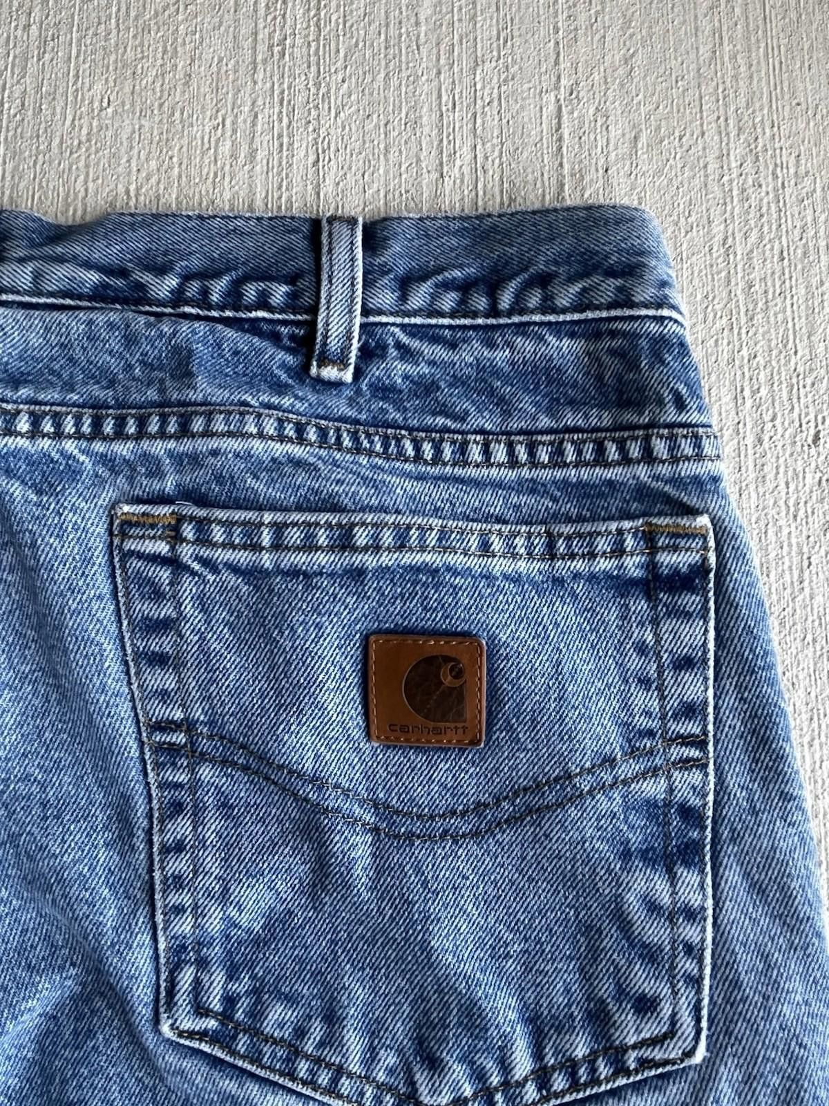Carhartt Carhartt Blanket Lined Denim Pants Size 34x34 Size US 34 / EU 50 - 7 Thumbnail