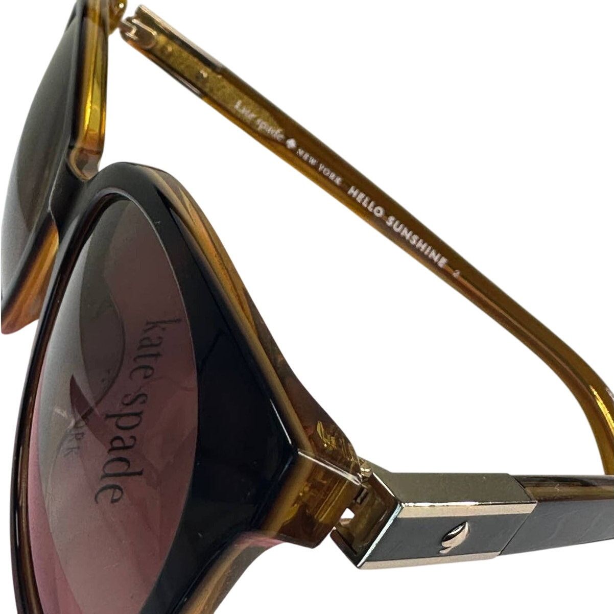 Kate Spade Kate Spade Akayla 52MM Round Sunglasses Dark Havana Size ONE SIZE - 5 Thumbnail