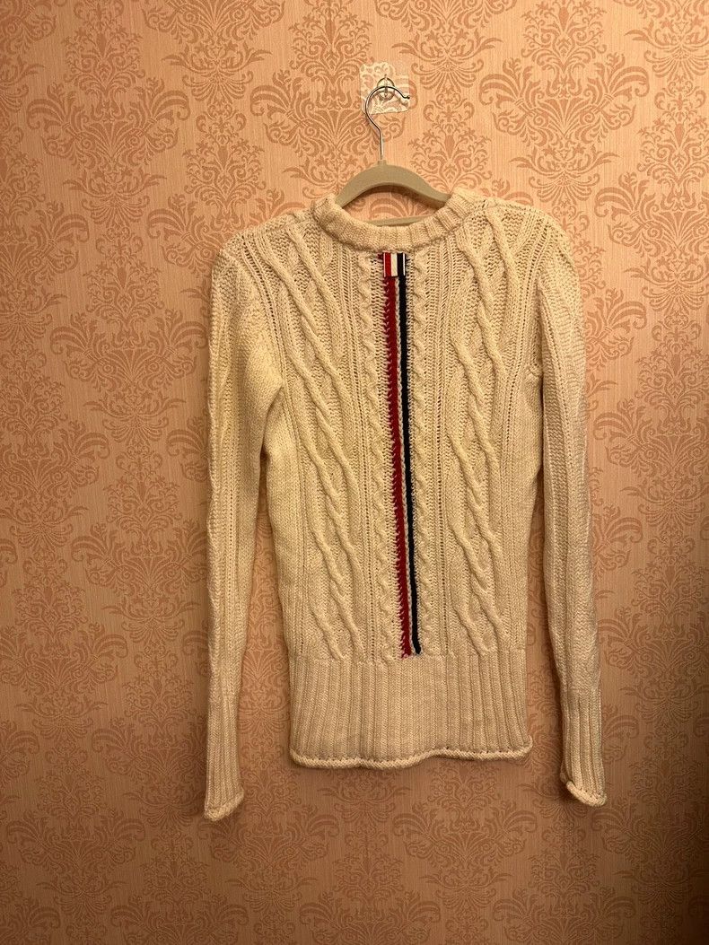 Thom Browne Thom Browne Wool knit sweater Size US XXS / EU 40 - 1 Thumbnail