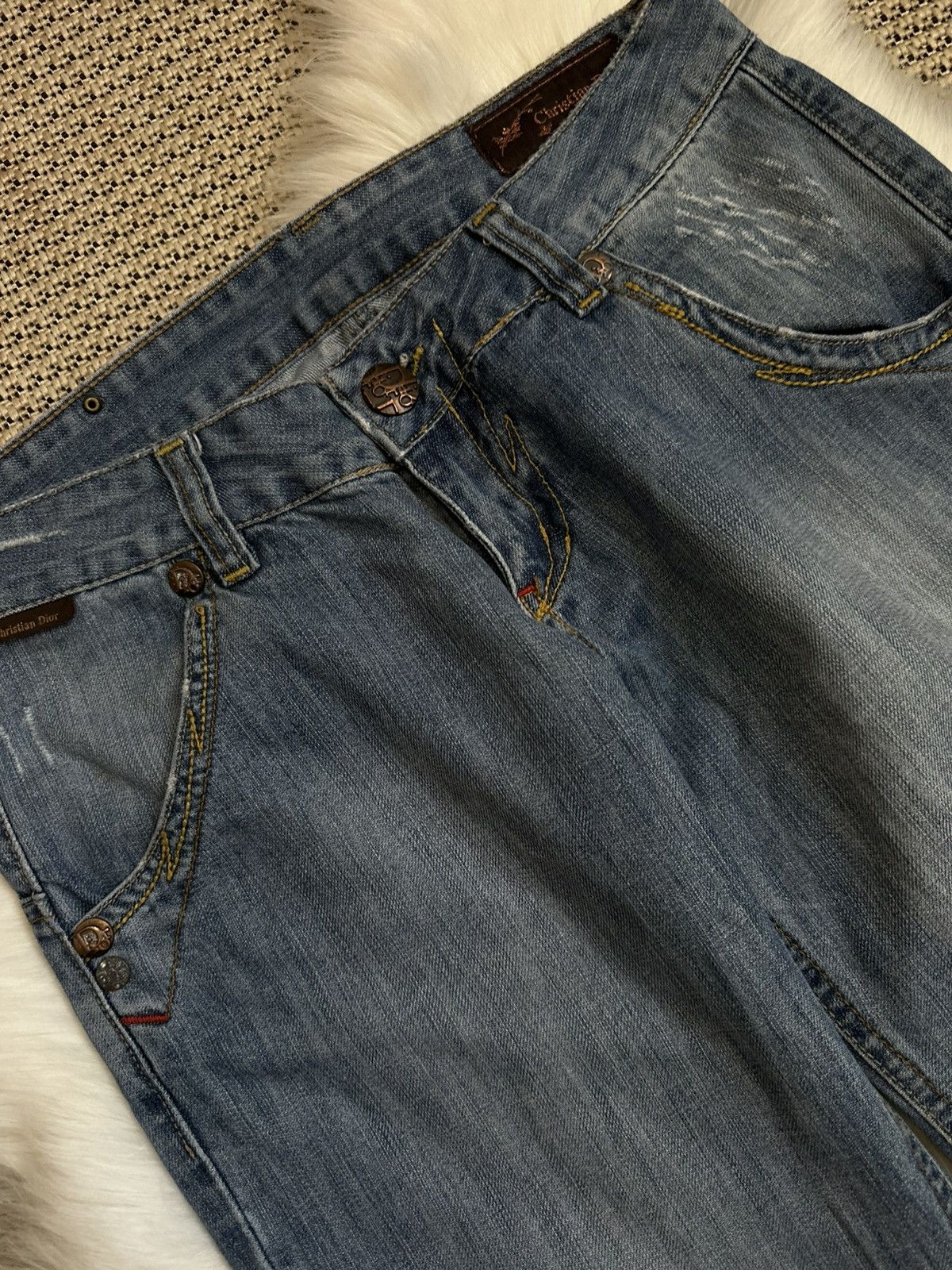 Christian Dior Monsieur Christian Dior Made in Italy Vintage Jeans Denim Rare y2k Size 34" / US 12 / IT 48 - 3 Thumbnail
