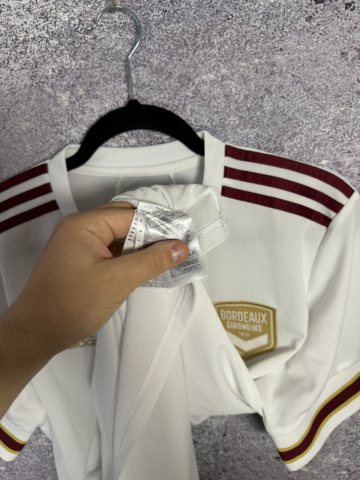 Adidas × Vintage Girondins Bordeaux 2020/21 Away Adidas Soccer Jersey Size US M / EU 48-50 / 2 - 15 Thumbnail