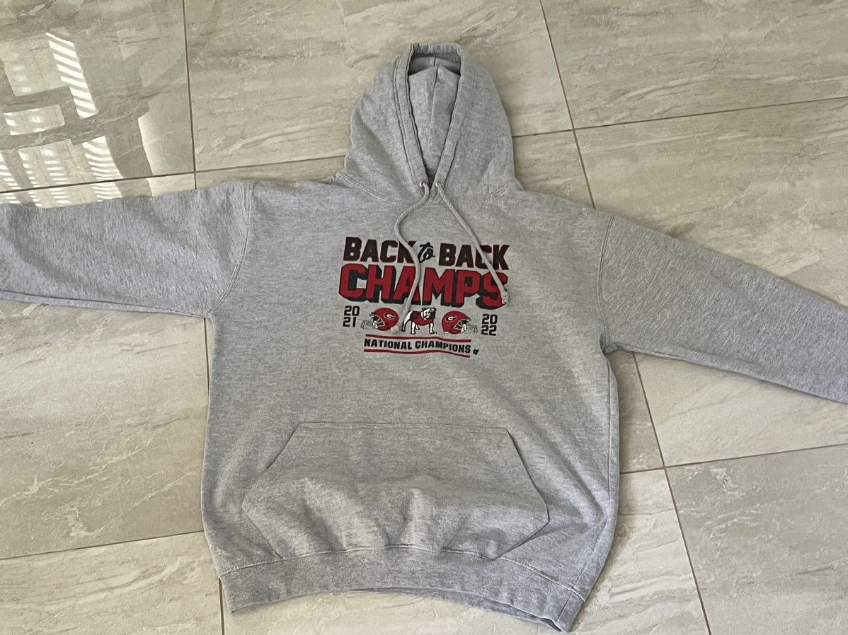 Vintage Georgia state back to back championships hoodie Size US M / EU 48-50 / 2 - 1 Thumbnail