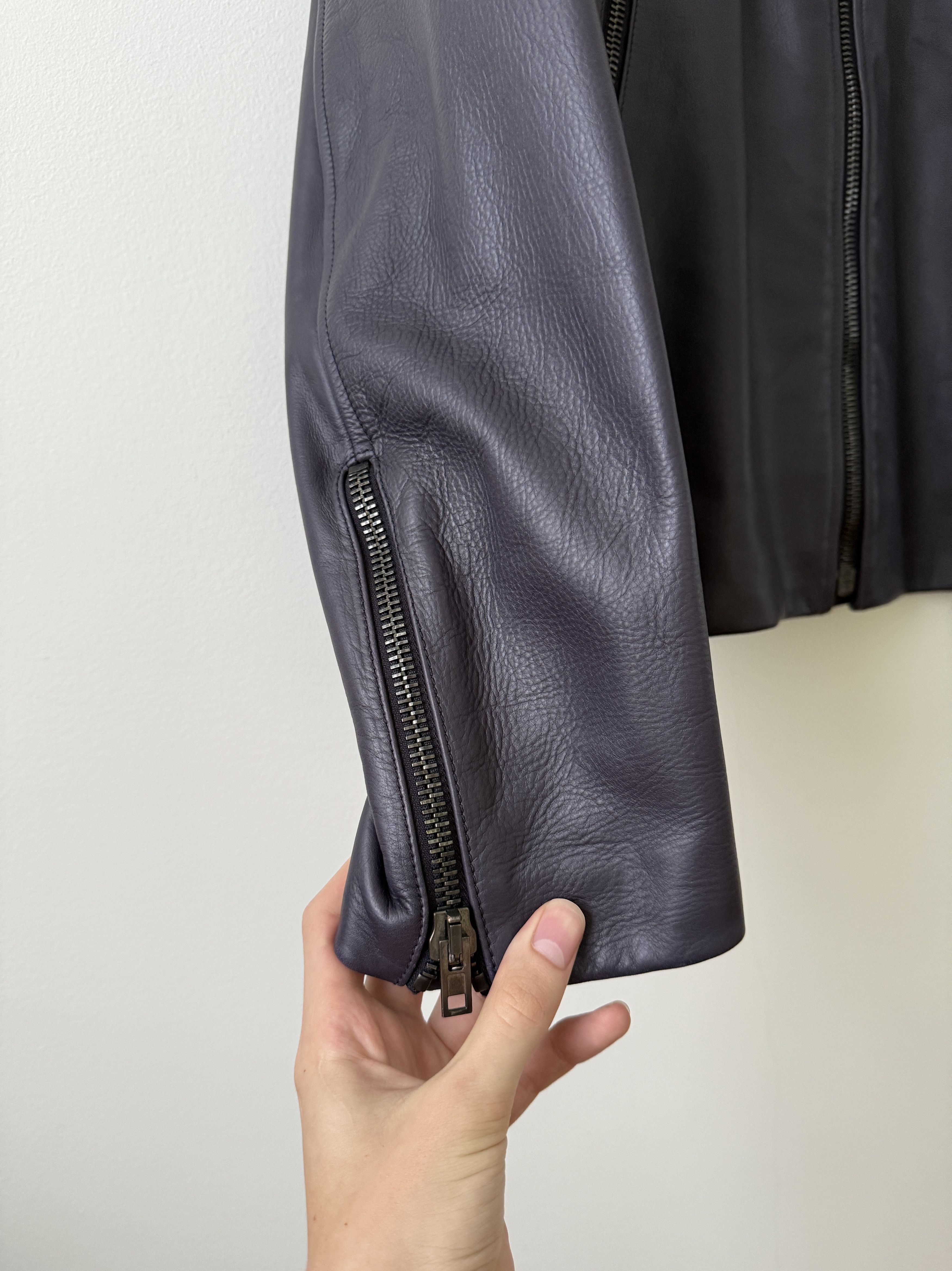 Maison Margiela 2013 5 Zip Leather Moto Jacket Size US L / EU 52-54 / 3 - 9 Thumbnail