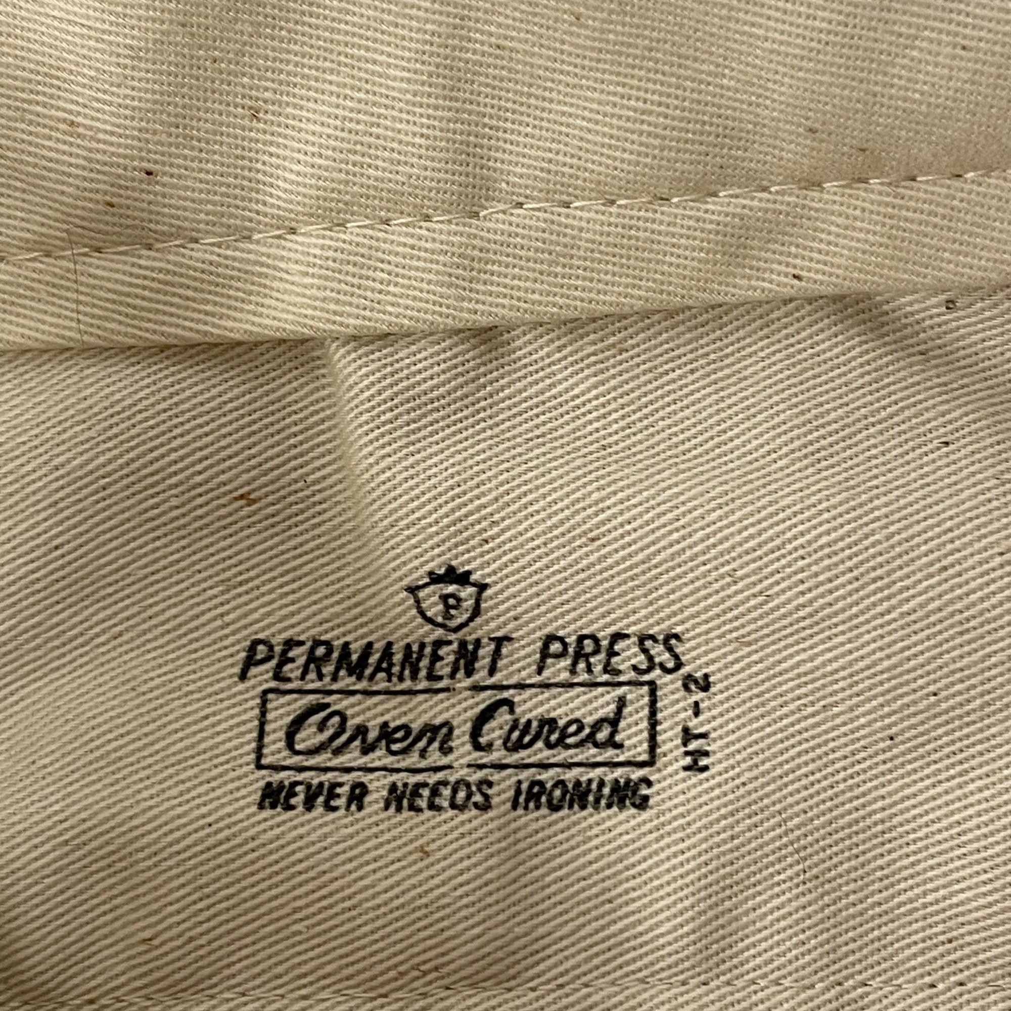 Other Vtg Beige KHAKI Oven Cured WORKER Chore Pants Size US 34 / EU 50 - 5 Thumbnail