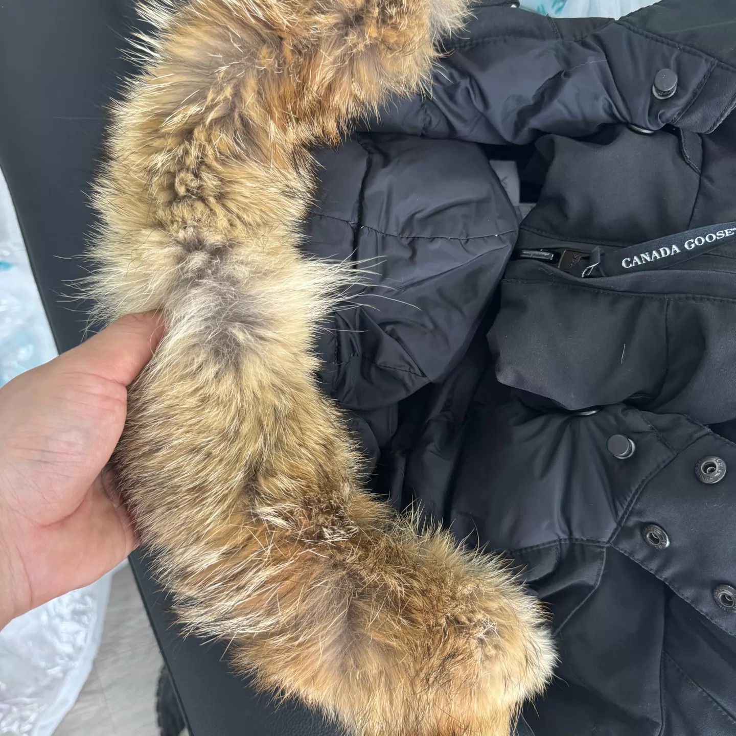Canada Goose Canada Goose Blk Parka M Slv Minor Defect Pro Rep Size US M / EU 48-50 / 2 - 5 Thumbnail