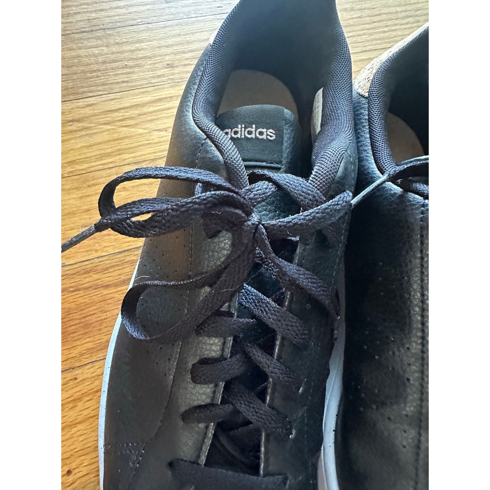 Adidas Adidas Advantage Cloudfoam Sneakers Black Cork Detail Size US 10.5 / EU 43-44 - 8 Thumbnail