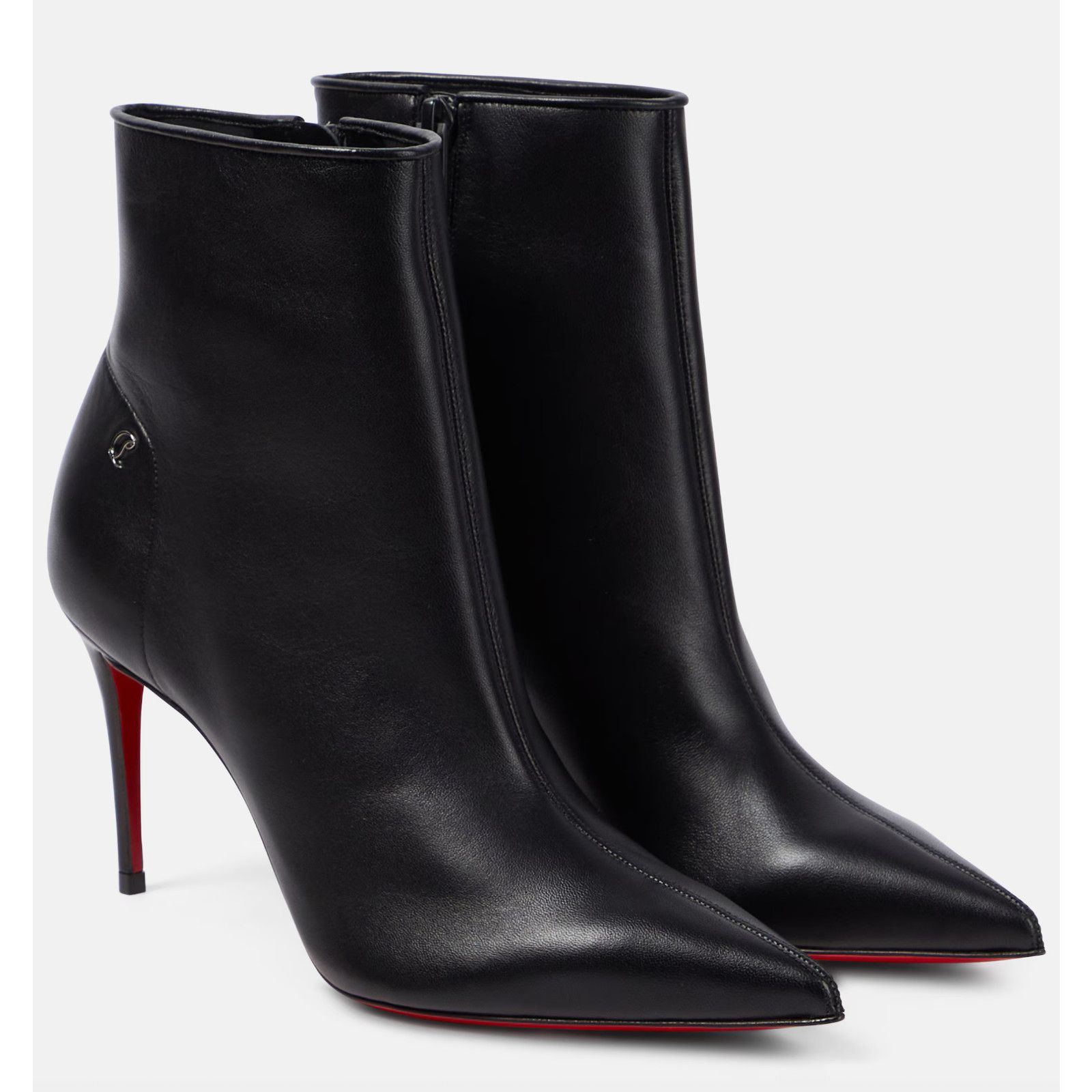 Christian Louboutin Christian Louboutin Sporty Kate Booty 85 Black Leather CL Size US 11 / IT 41 - 3 Thumbnail