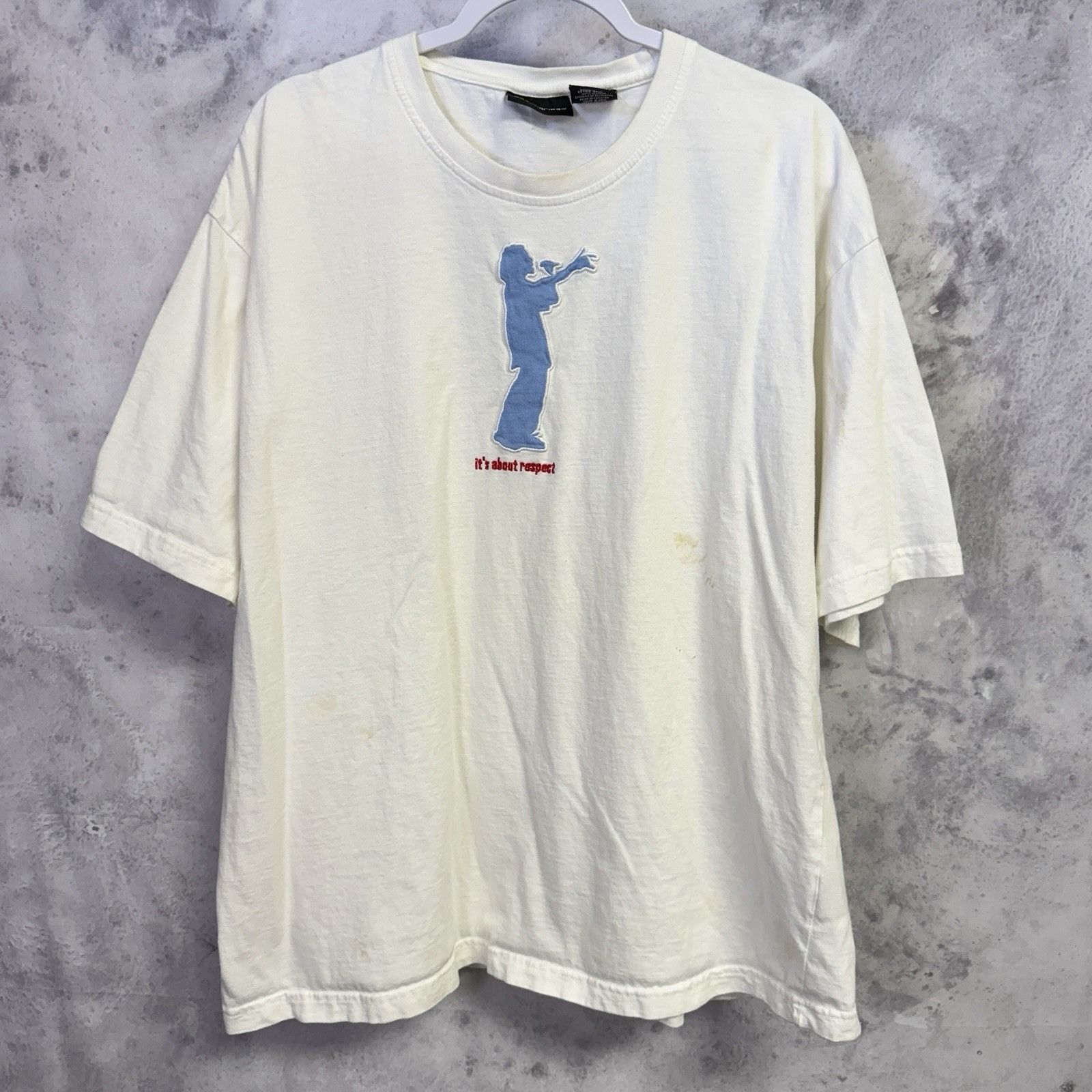 Vintage Vintage Y2K No Boundaries Shirt Mens XL White Short Sleeve I Size US XL / EU 56 / 4 - 1 Thumbnail