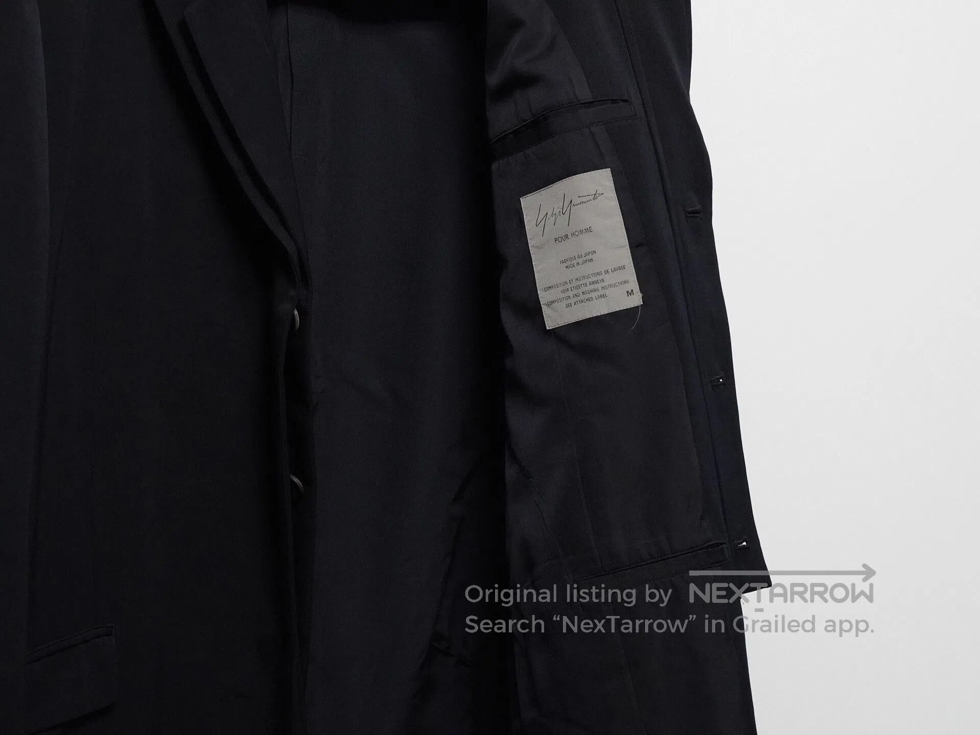 Yohji Yamamoto Yohji Yamamoto Double Layer Jacket 1995. Size US M / EU 48-50 / 2 - 8 Thumbnail