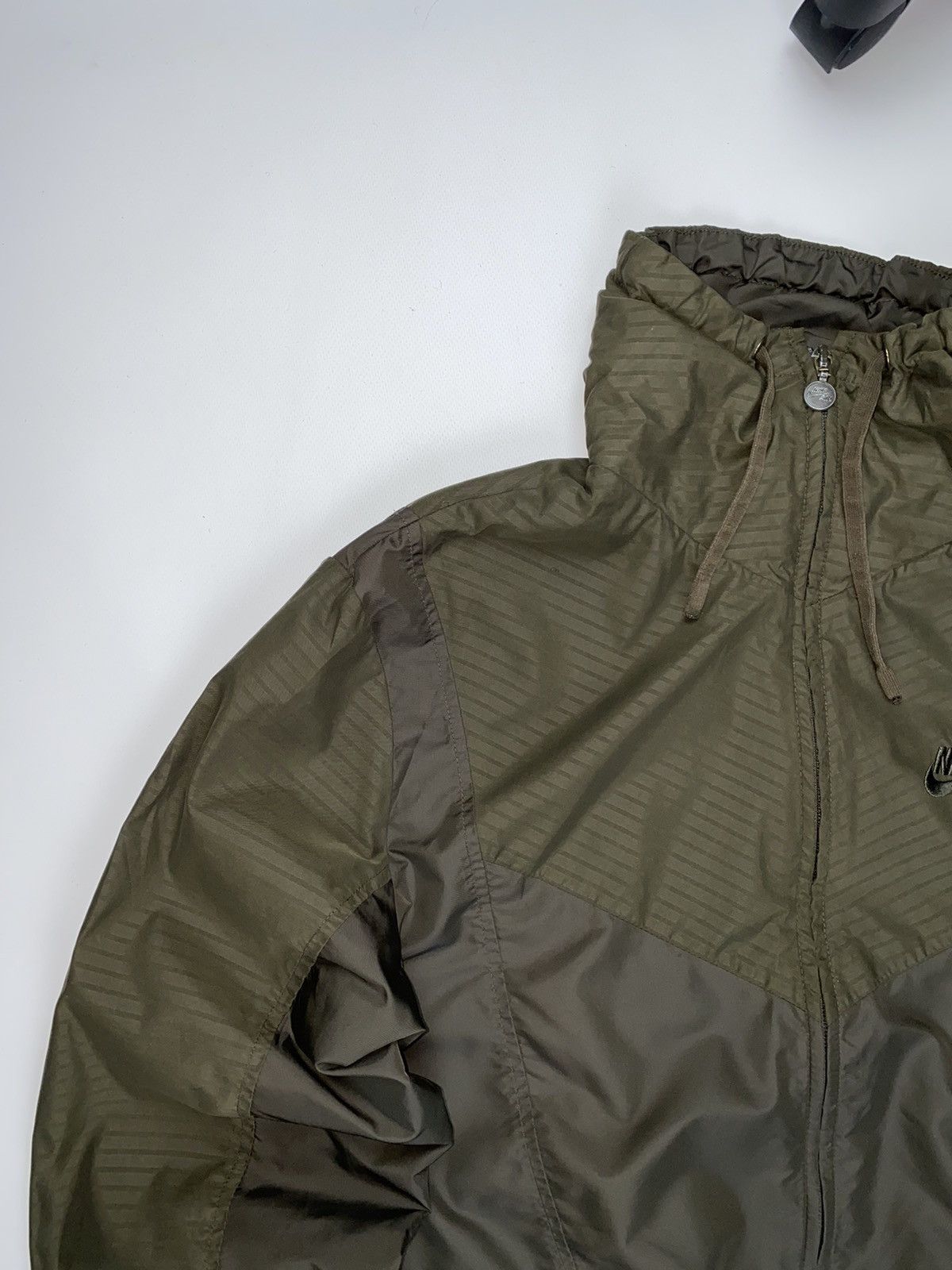 Nike 🚨 Nike vintage nylon run jacket man green Size US M / EU 48-50 / 2 - 2 Thumbnail