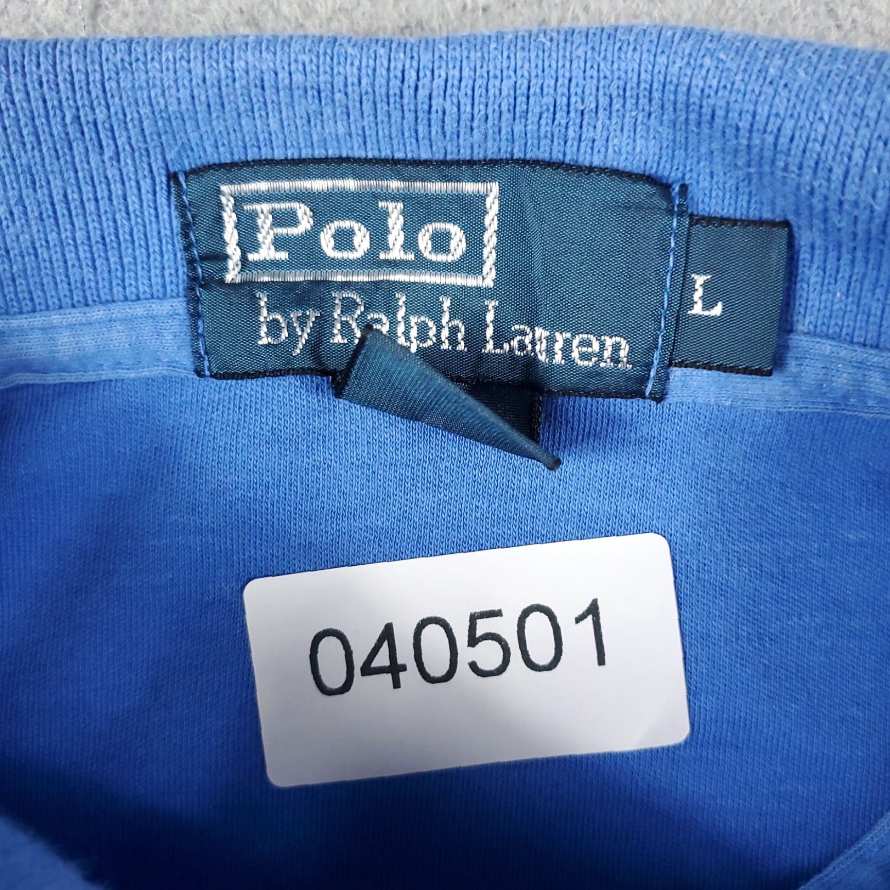 Ralph Lauren Ralph Lauren Polo Shirt Mens Large Blue Pony Polo Shirt Casual Short Sleeve Button Collar Regular Fit - 90s/Modern American Preppy Theme Mens Size US L / EU 52-54 / 3 - 8 Thumbnail