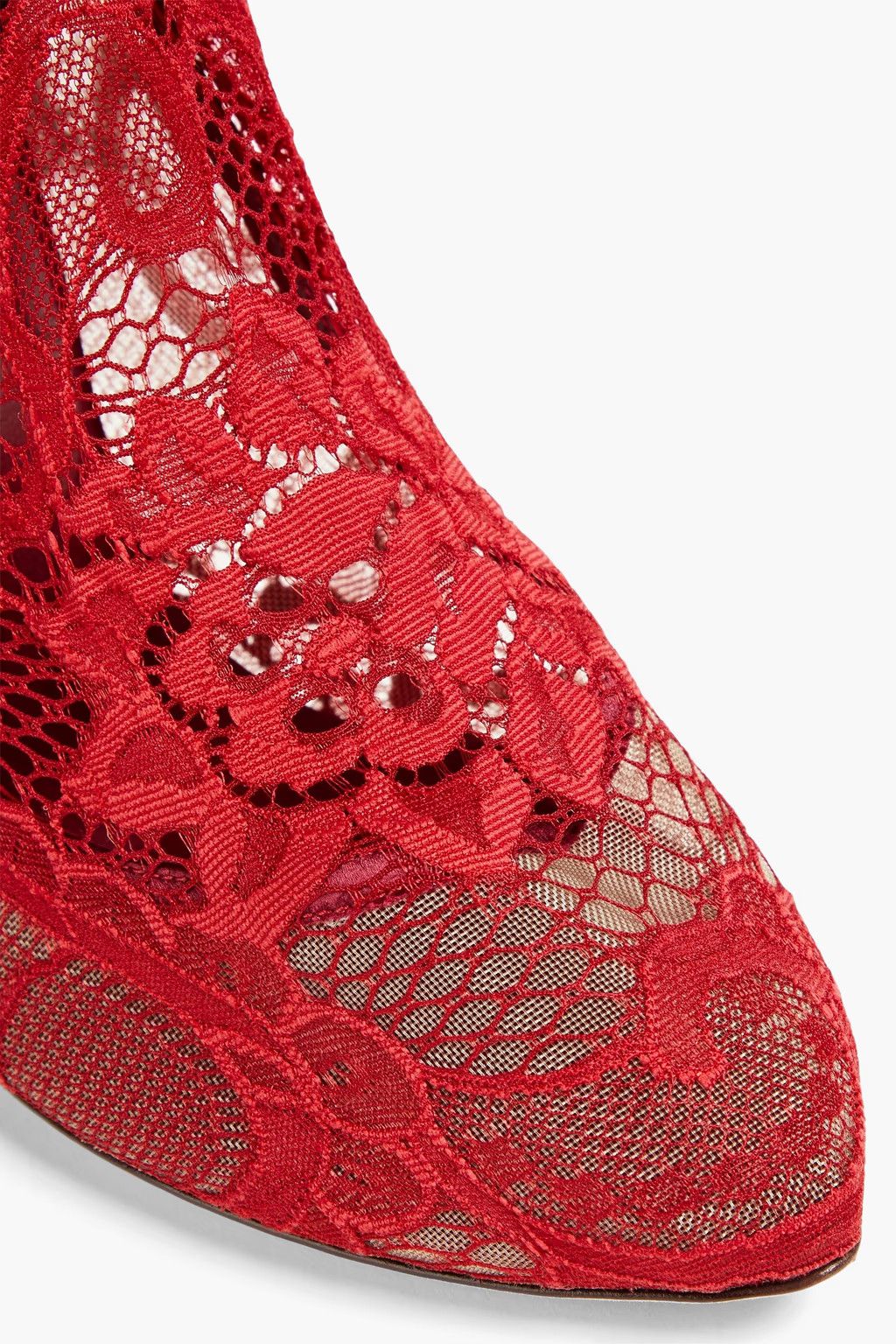Dolce & Gabbana o1y0825 Spool Heel Ankle Boots in Red Size US 7 / IT 37 - 3 Thumbnail