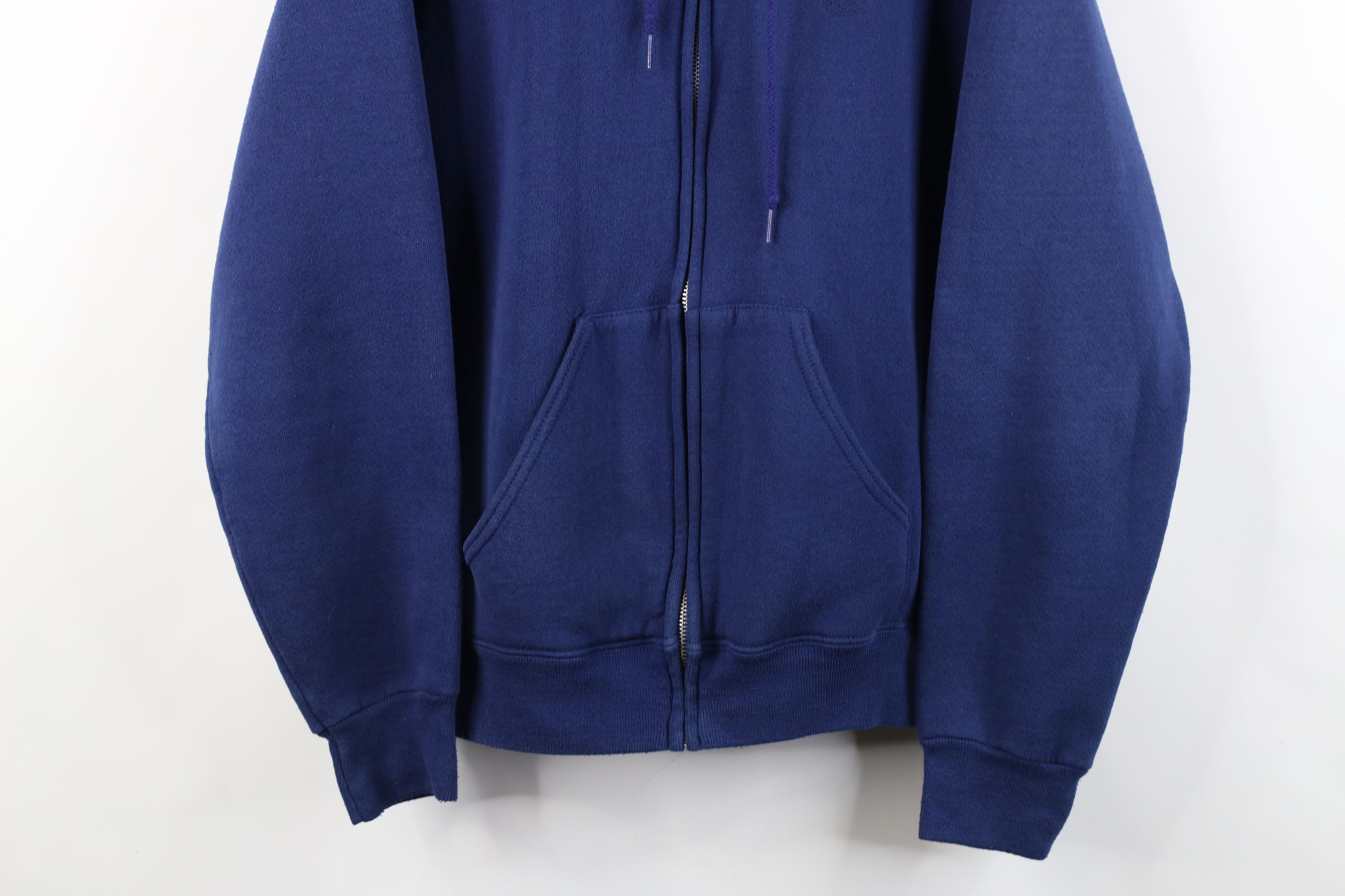 Vintage Vintage 90s USA Olympics Heavyweight Full Zip Hoodie USA Size US L / EU 52-54 / 3 - 3 Thumbnail
