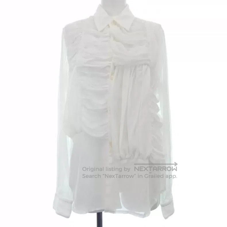 Comme des Garcons Comme des Garcons Exquisite sheer multi-layered pleated sh Size S / US 4 / IT 40 - 1 Thumbnail