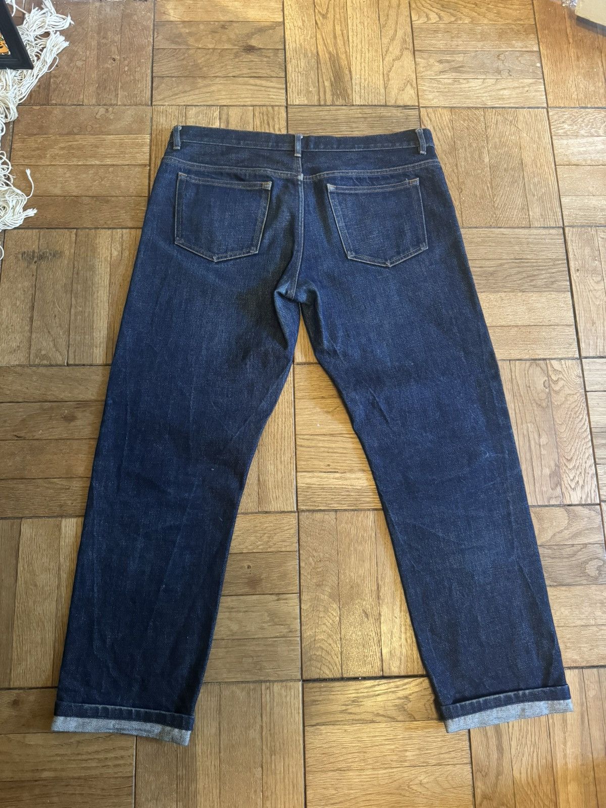 A.P.C. A.P.C Petit Standard Raw Denim Never Washed Size US 34 / EU 50 - 4 Thumbnail