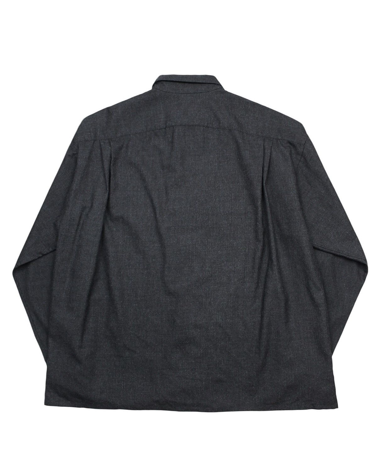 Japanese Brand 1990S LINEA FRESCA BY MASAYUKI ABO DOUBLE POCKET WOOL SHIRT Size US M / EU 48-50 / 2 - 2 Thumbnail