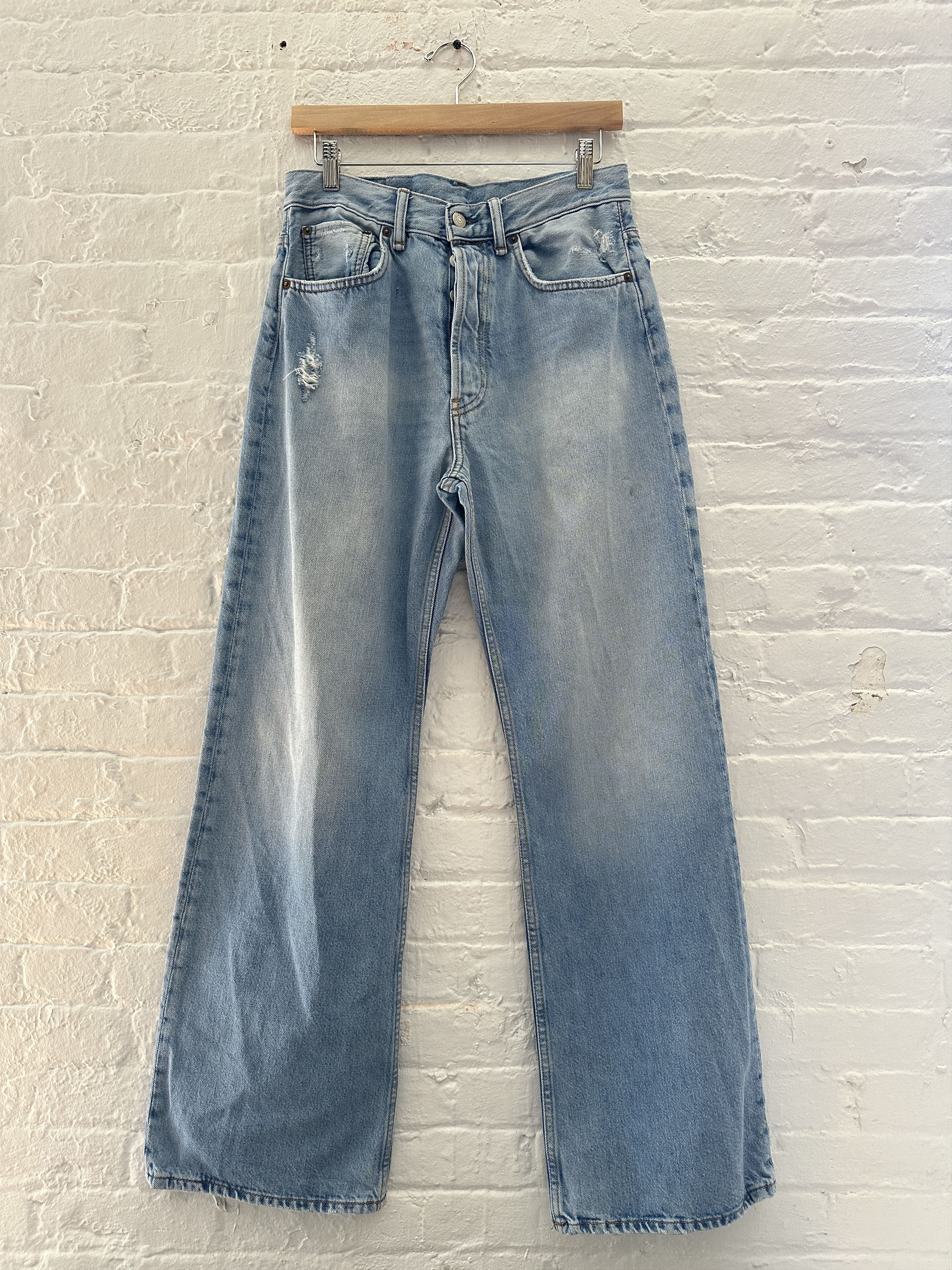 Acne Studios Acne Studios 2021 Wide Leg Jeans Size US 30 / EU 46 - 1 Thumbnail
