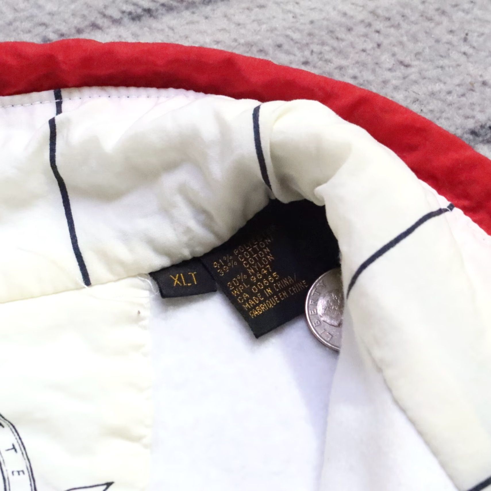 Eddie Bauer VINTAGE Eddie Bauer Sweatshirt XL Quarter Zip Men White 90s Pullover Size US XL / EU 56 / 4 - 7 Thumbnail