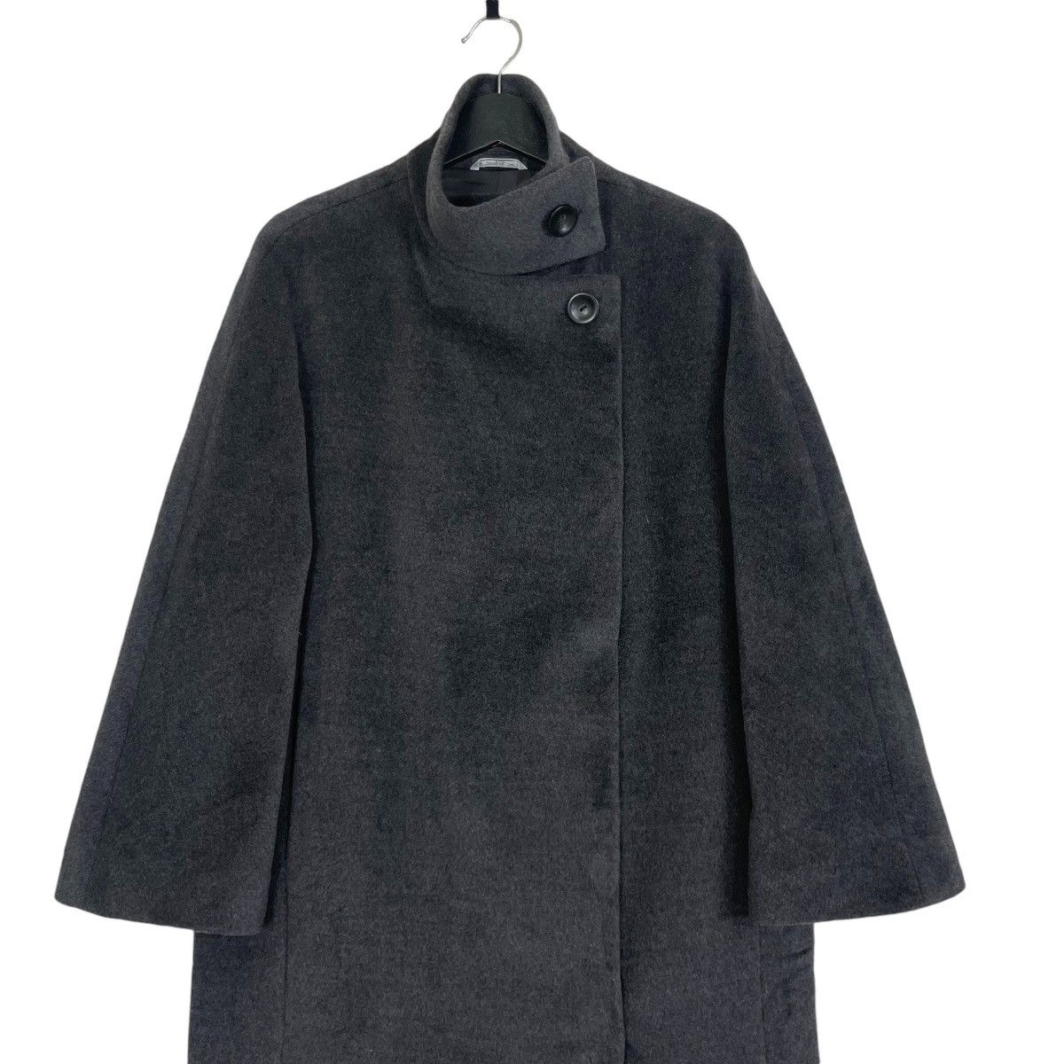 Max Mara Vintage Max Mara Italy Trench Coat Grey Designer Max Co Size M / US 6-8 / IT 42-44 - 11 Thumbnail