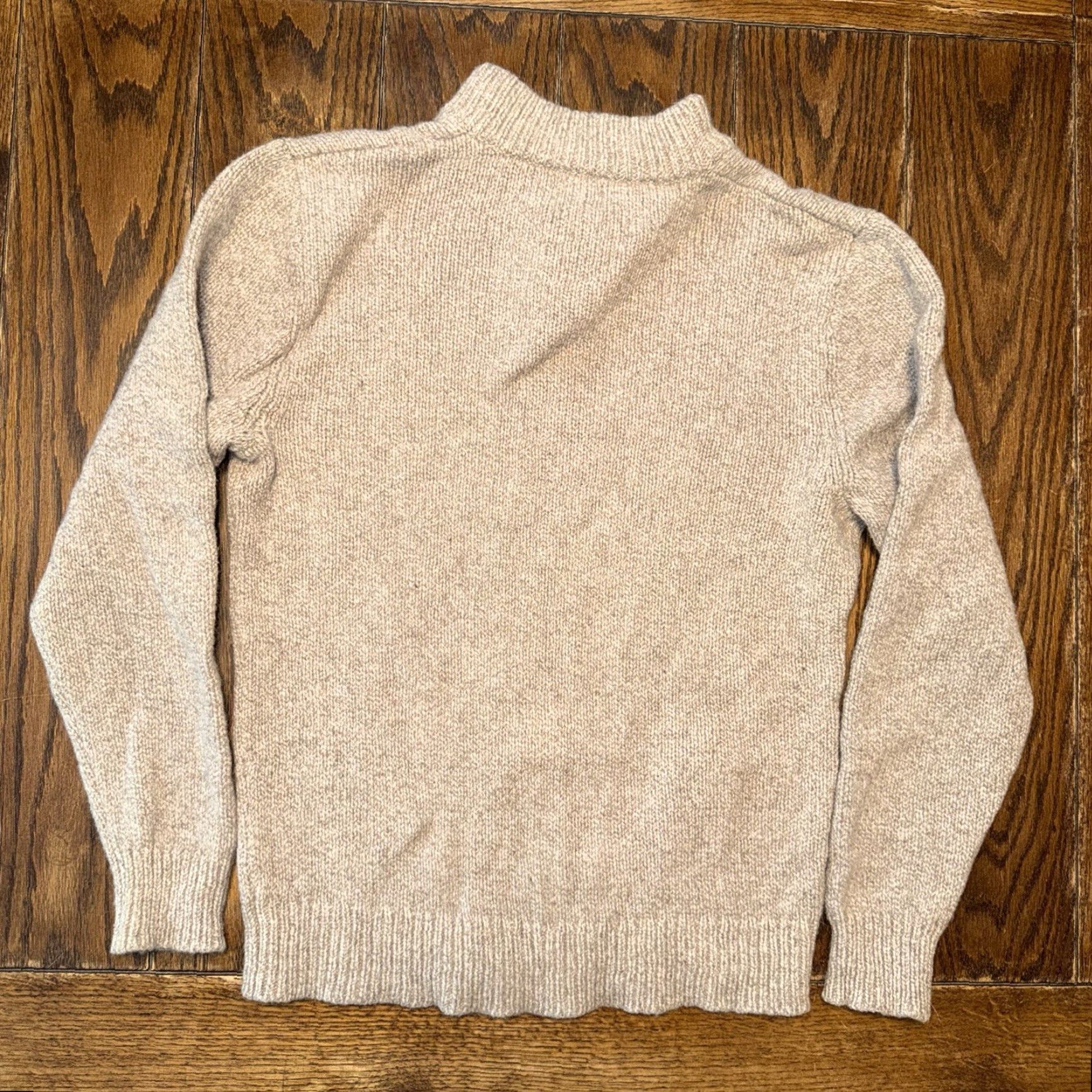 Vintage VINTAGE LL Bean Classic Lambs Wool Henley Sweater Men’s Medium Regular Knit READ (Hole in arm) Size US L / EU 52-54 / 3 - 5 Thumbnail