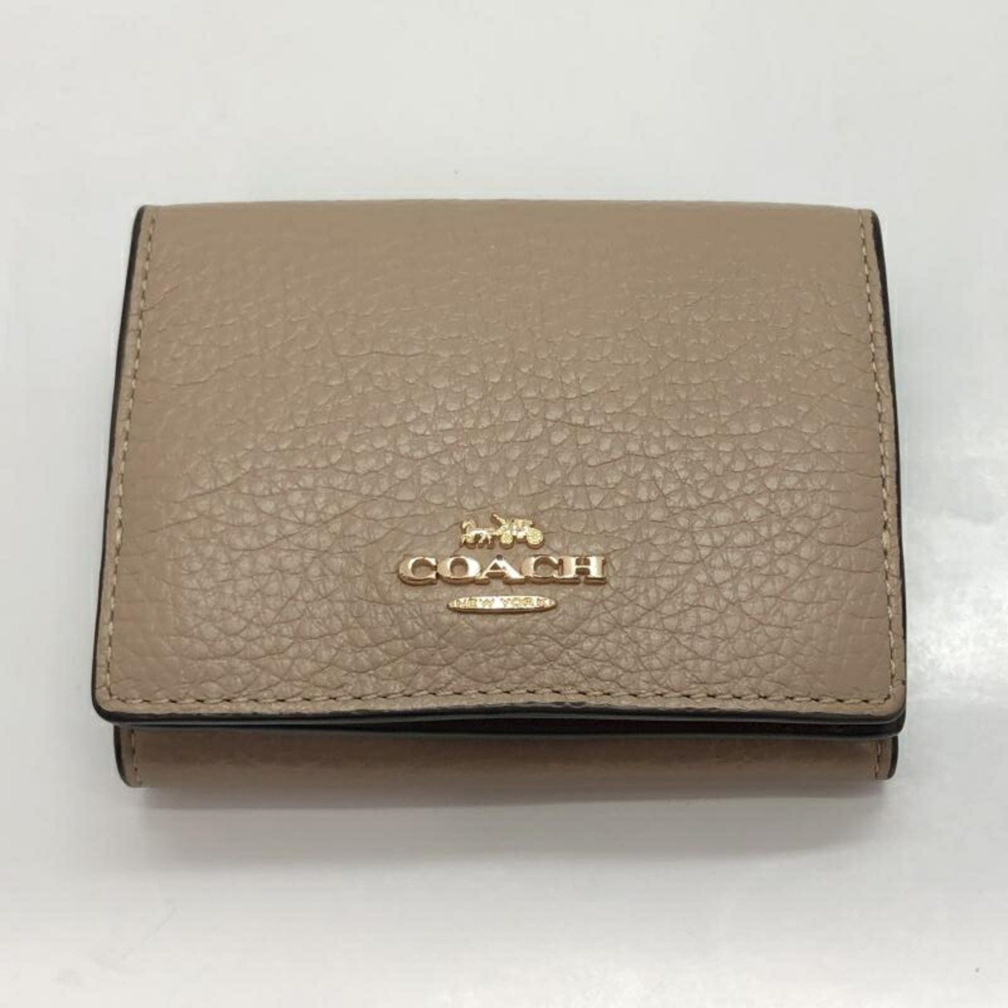 Coach COACH Tri-fold Wallet 88666 Beige Coach Size ONE SIZE - 1 Thumbnail