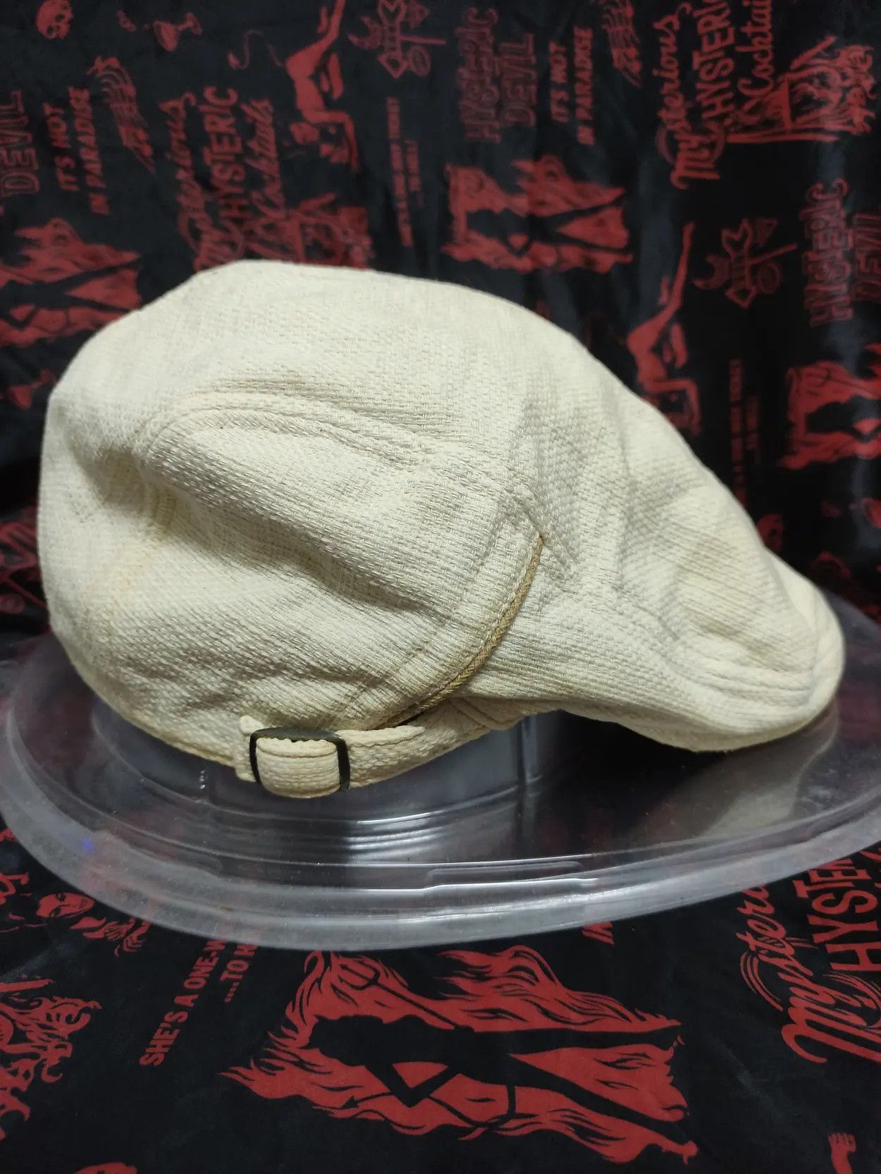 Avirex Avirex Vintage Baretta Hat Linen Size ONE SIZE - 5 Thumbnail