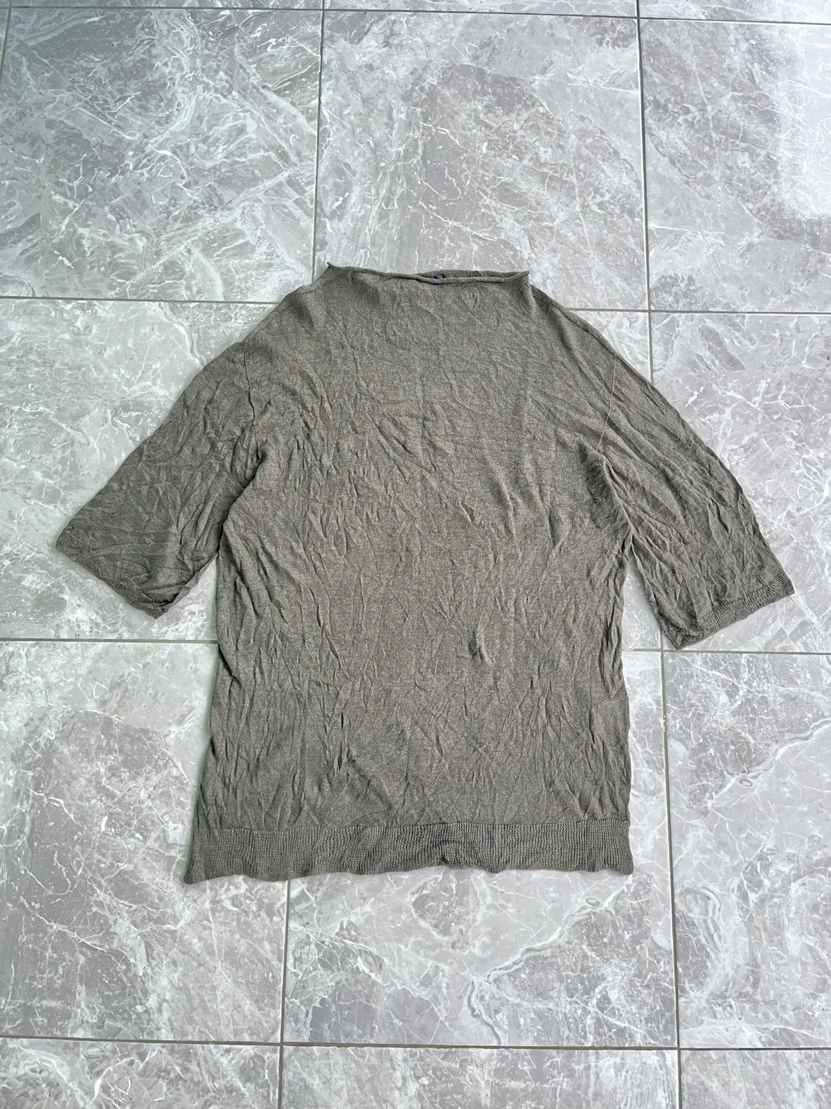 Issey Miyake Plantation By Issey Miyake Knit Short Sleeve Size M / US 6-8 / IT 42-44 - 5 Thumbnail