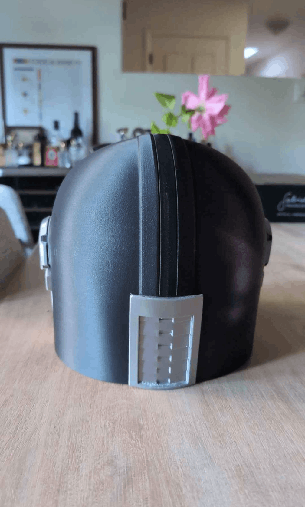 Other New Mandalorian Helmet Gold Metallic Visor Halloween Costume Size ONE SIZE - 3 Thumbnail