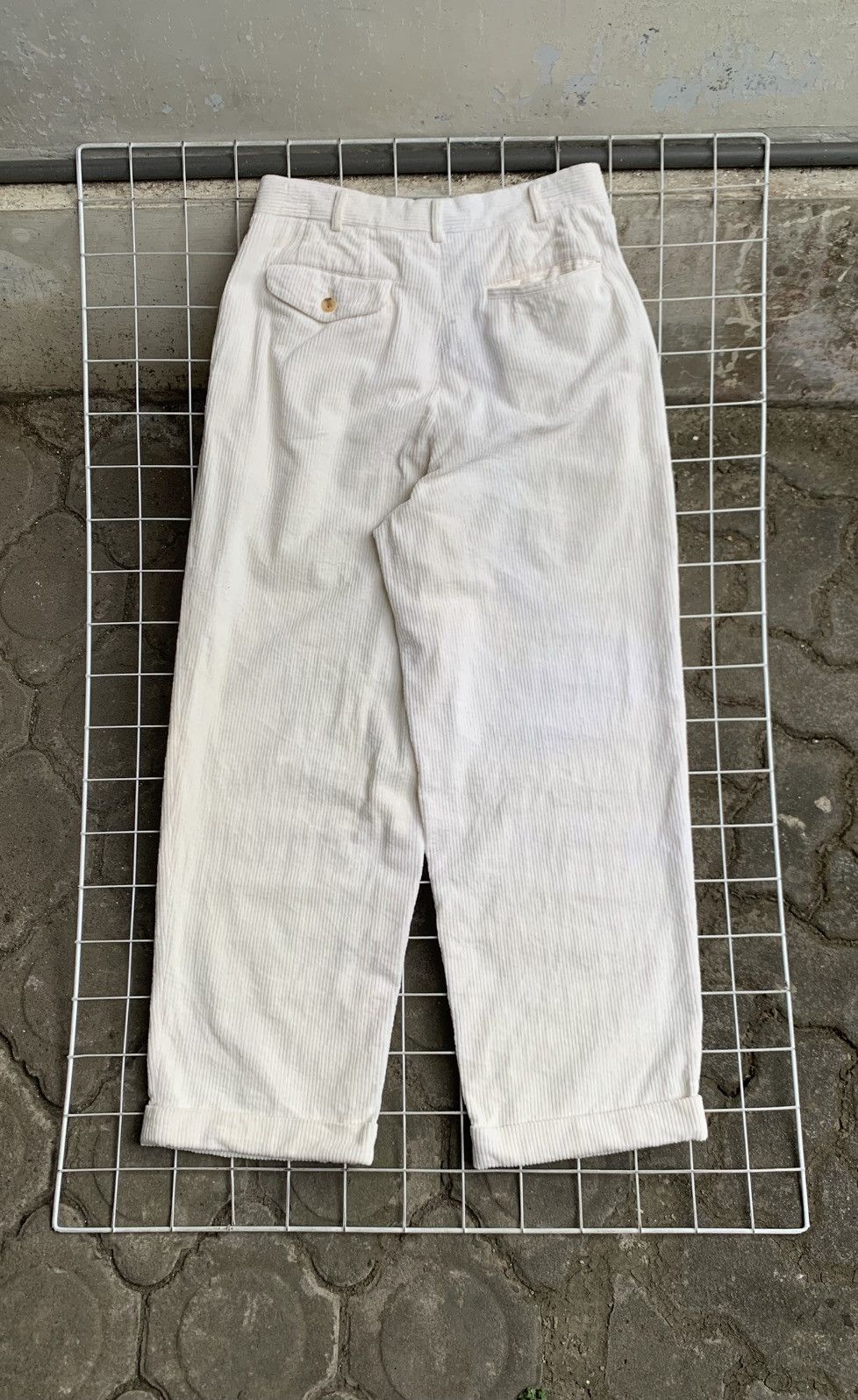 Comme des Garcons AD1994 Comme Des Garcons Homme Plus Corduroy Pants Size US 30 / EU 46 - 3 Thumbnail