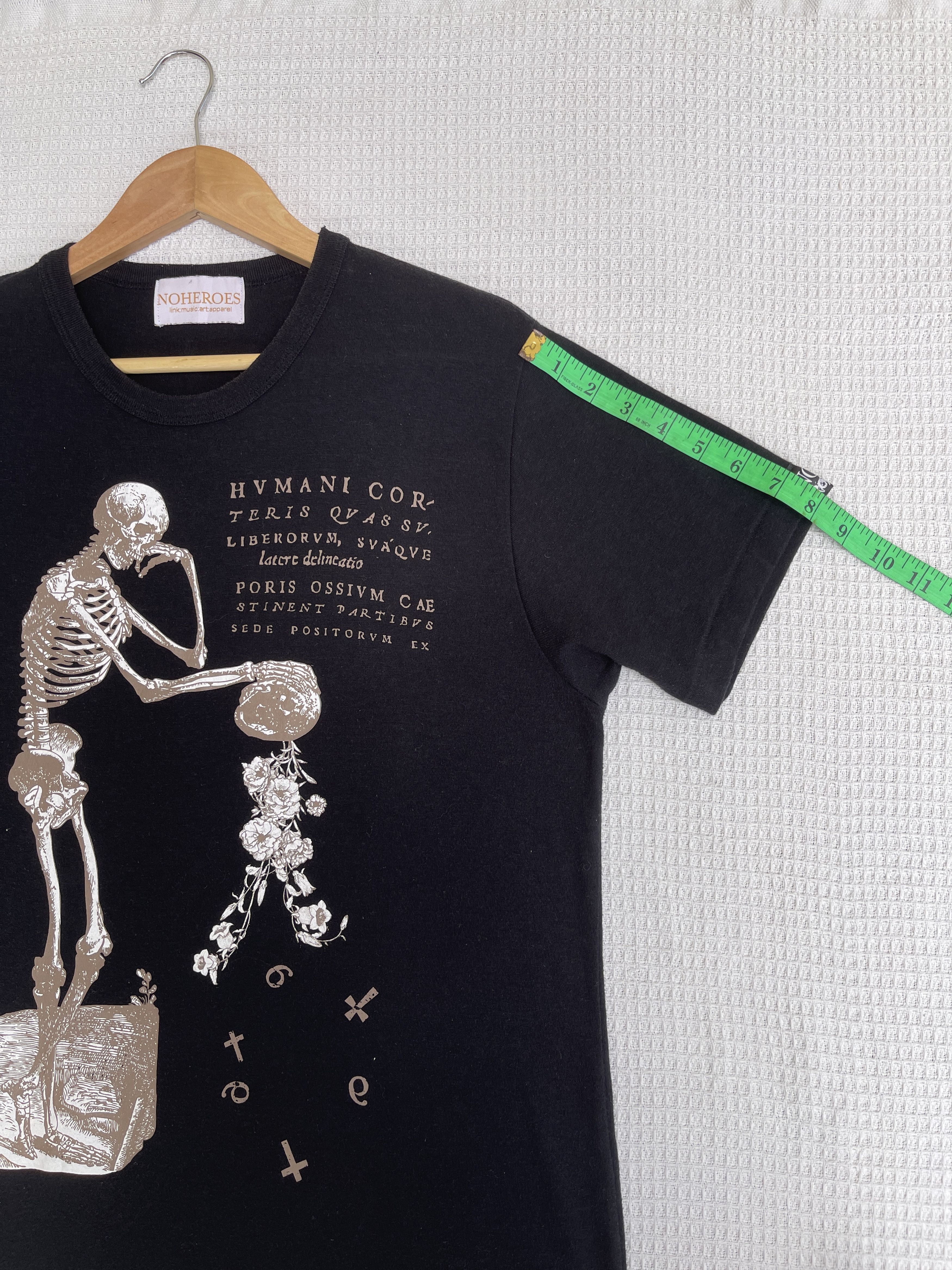 Japanese Brand Last Drop🔥Rare🔥Vintage No Heroes Arts Music T-Shirt Size US M / EU 48-50 / 2 - 9 Thumbnail