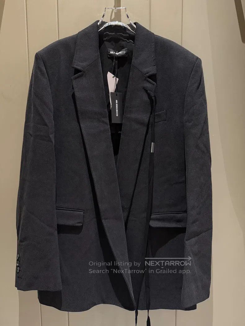 Ann Demeulemeester 50 long-sleeved lapel jacket