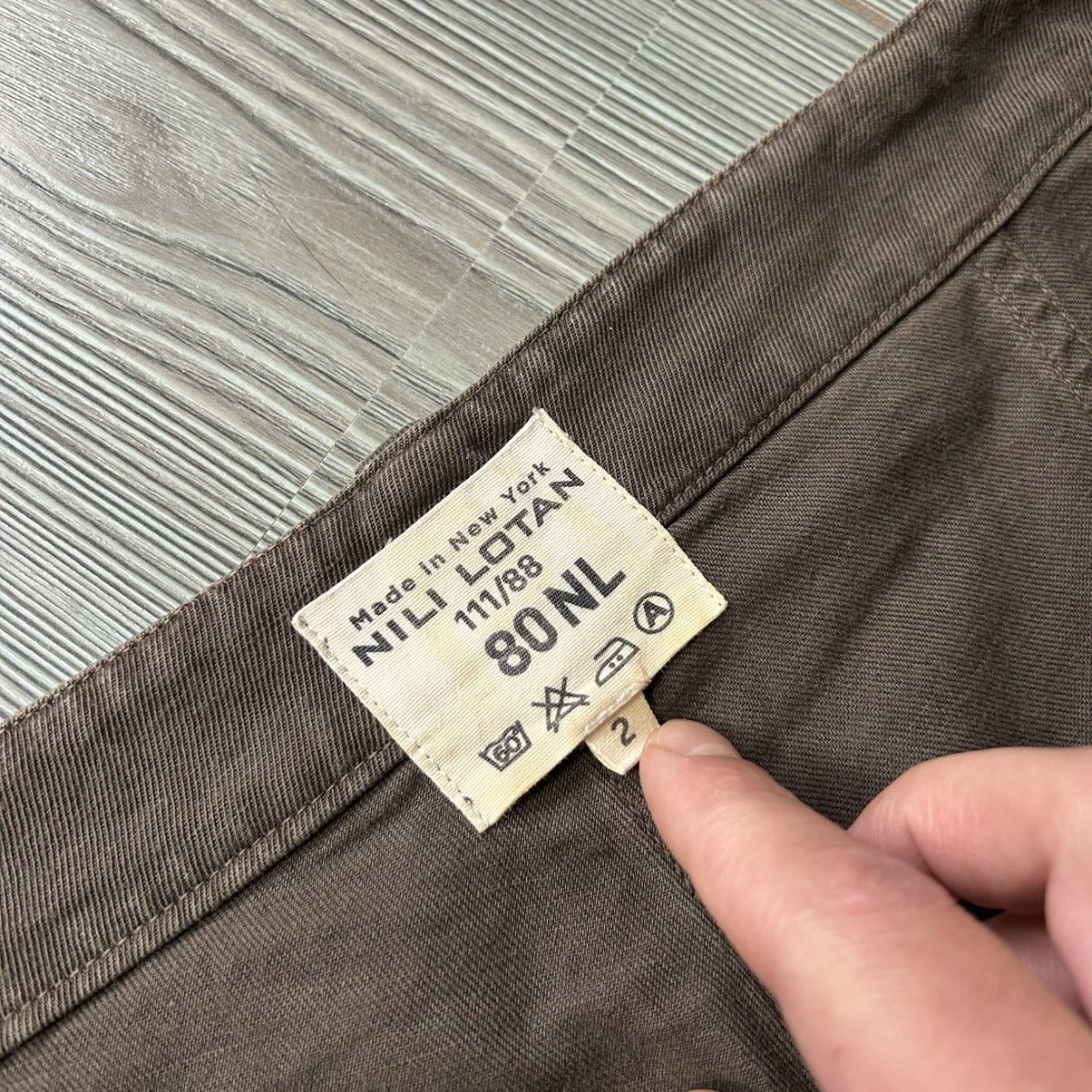 Nili Lotan Nili Lotan Luna Pants Brown Size 2 Size 26" / US 2 / IT 38 - 13 Thumbnail