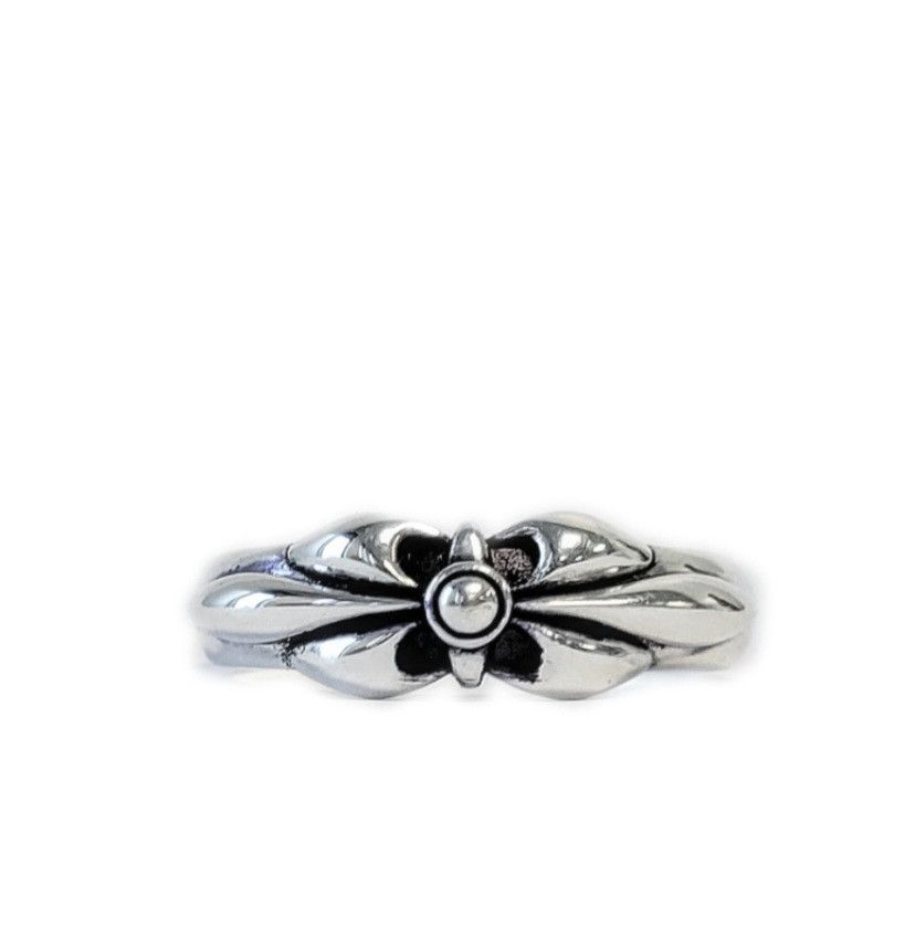 Other Fleur de Lys Floral Band (925 Silver) Size ONE SIZE - 5 Thumbnail