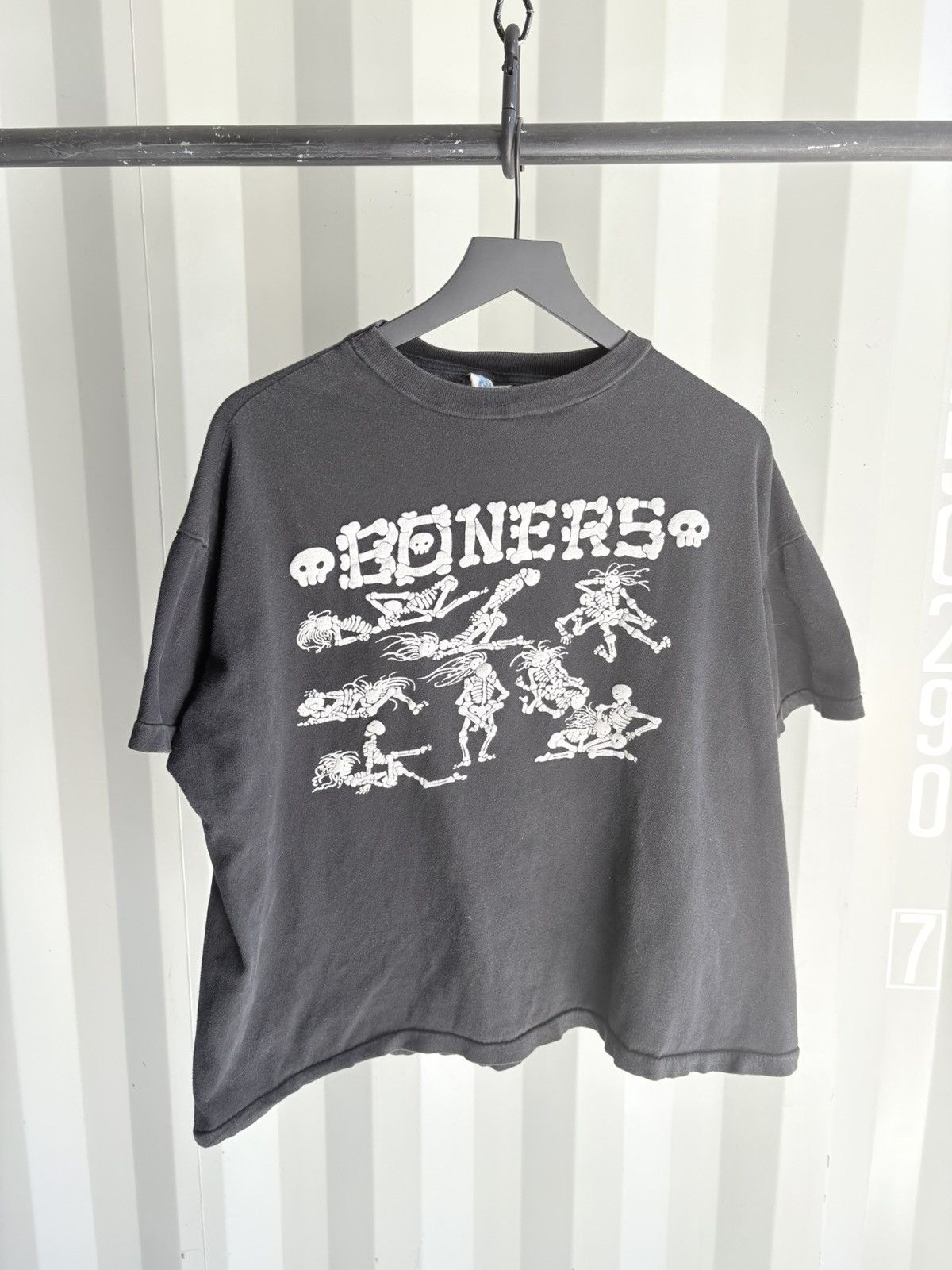 Vintage Vintage Sex Positions Skeleton Shirt Faded Boxy Grunge Size US XL / EU 56 / 4 - 1 Thumbnail