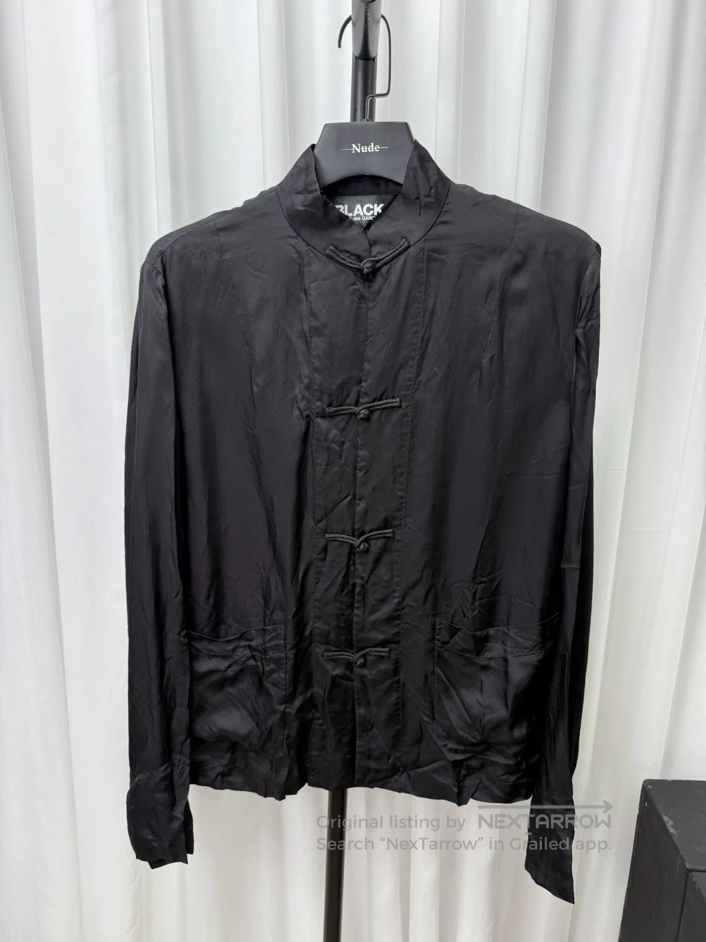 Comme des Garcons Black comme des garcons black embroidered silk jacket. Size US L / EU 52-54 / 3 - 1 Thumbnail