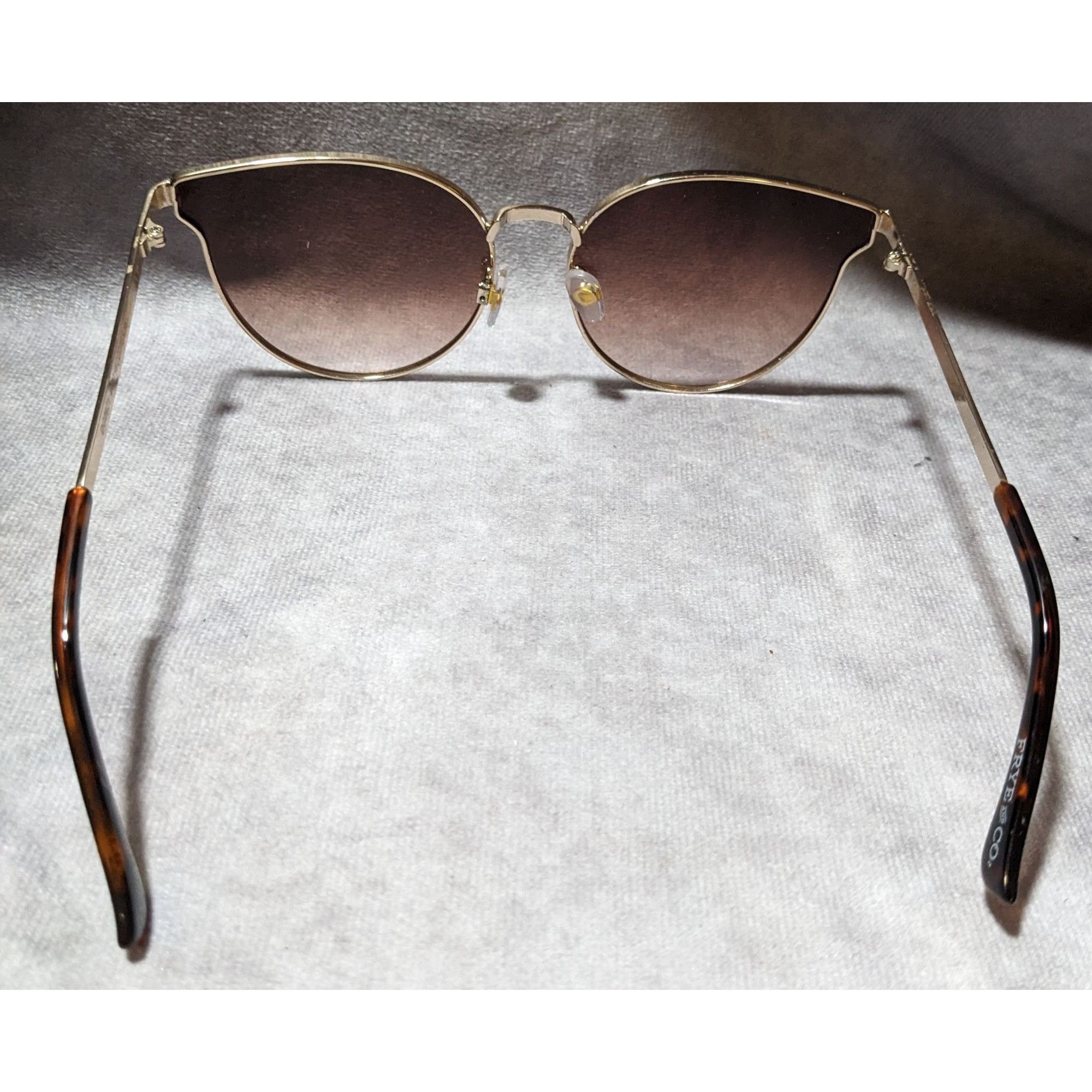 Other Frye & Co. Gold And Tortoise DG0921 Sunglasses Size ONE SIZE - 5 Thumbnail