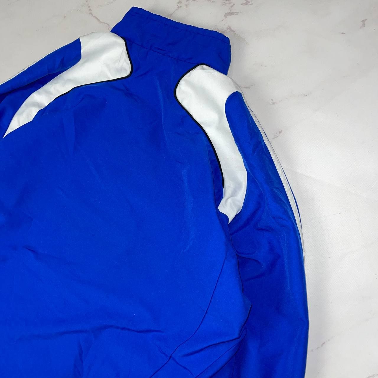 Adidas Adidas Vintage Blue Track Jacket Windbreaker Retro Jacket Size US XL / EU 56 / 4 - 11 Thumbnail