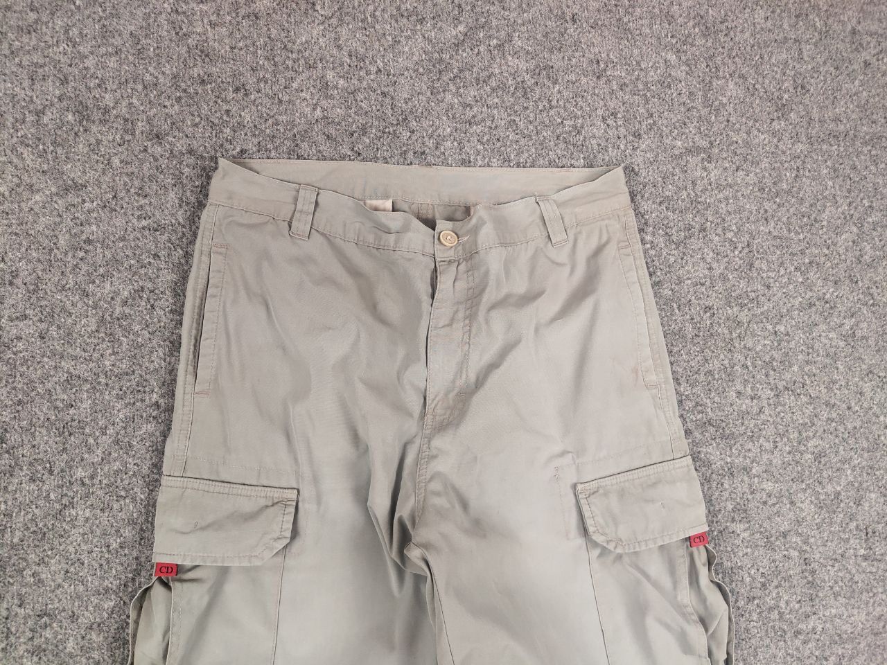 Christian Dior Monsieur Rare Vintage 80's Christian Dior Distressed cargo Pants Size US 34 / EU 50 - 8 Thumbnail