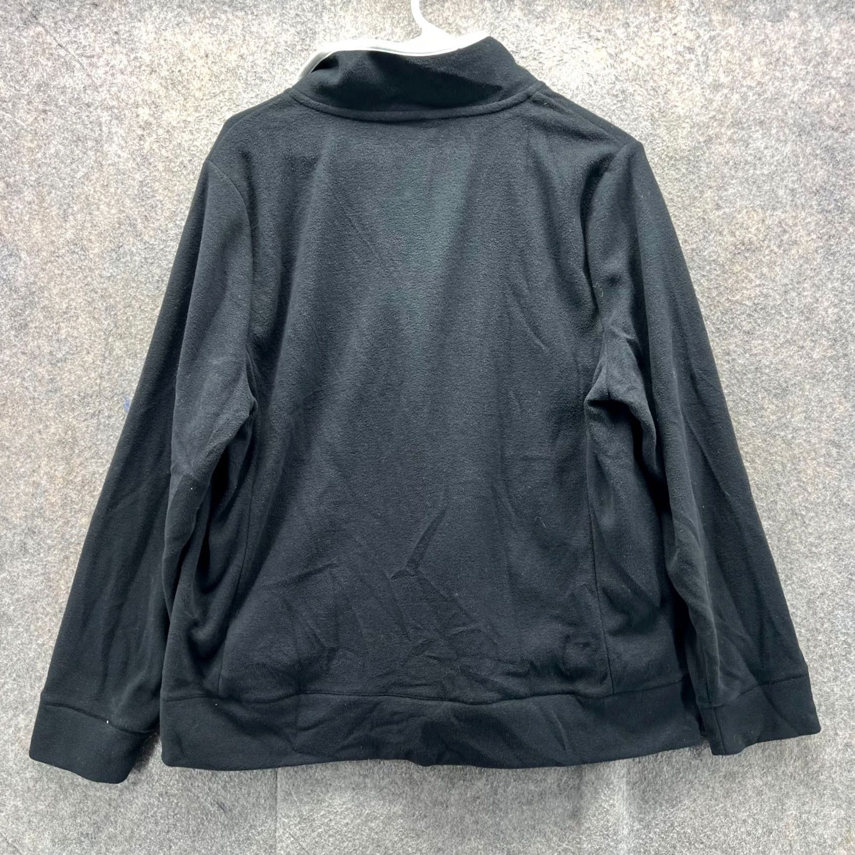 Nautica Nautica Jacket XL Black Full Zip Lined Fleece Sherpa Collar Windbreaker Mens Regular Size US XL / EU 56 / 4 - 2 Thumbnail