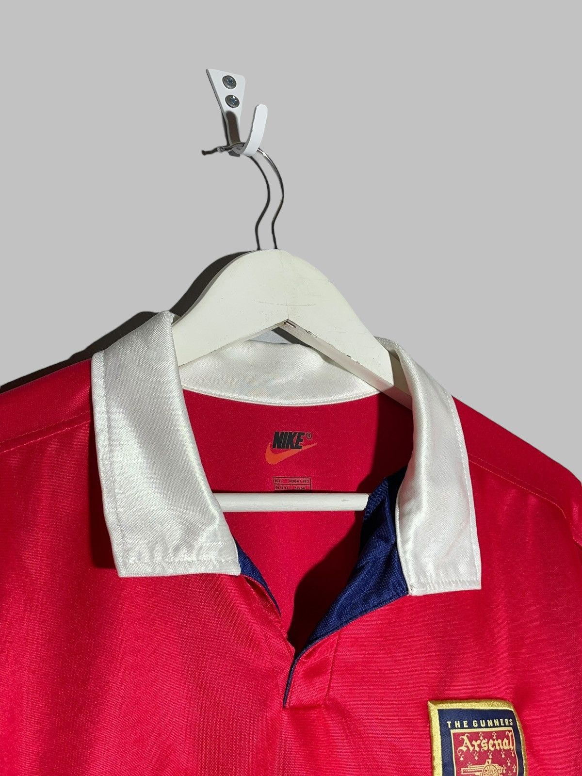 Nike × Vintage Arsenal FC Nike 1999/02 Vintage Home Football Shirt Size US L / EU 52-54 / 3 - 14 Thumbnail