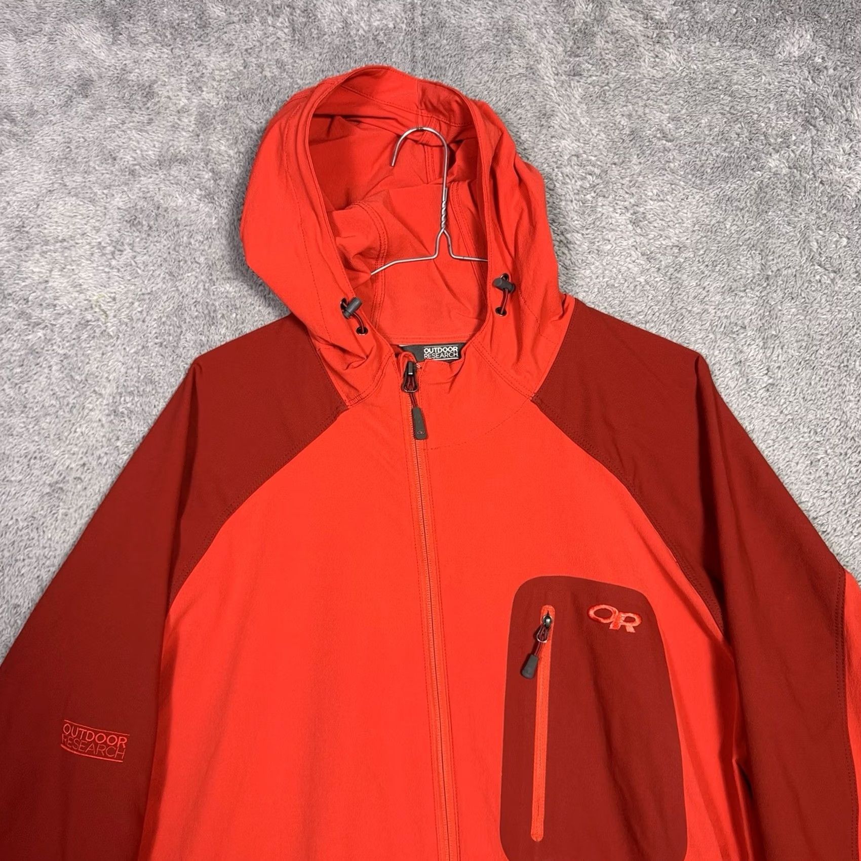 Outdoor Research Outdoor Research Ferrosi Jacket Men 2XL Full Zip Softshell Windbreaker Red Size US XXL / EU 58 / 5 - 4 Thumbnail