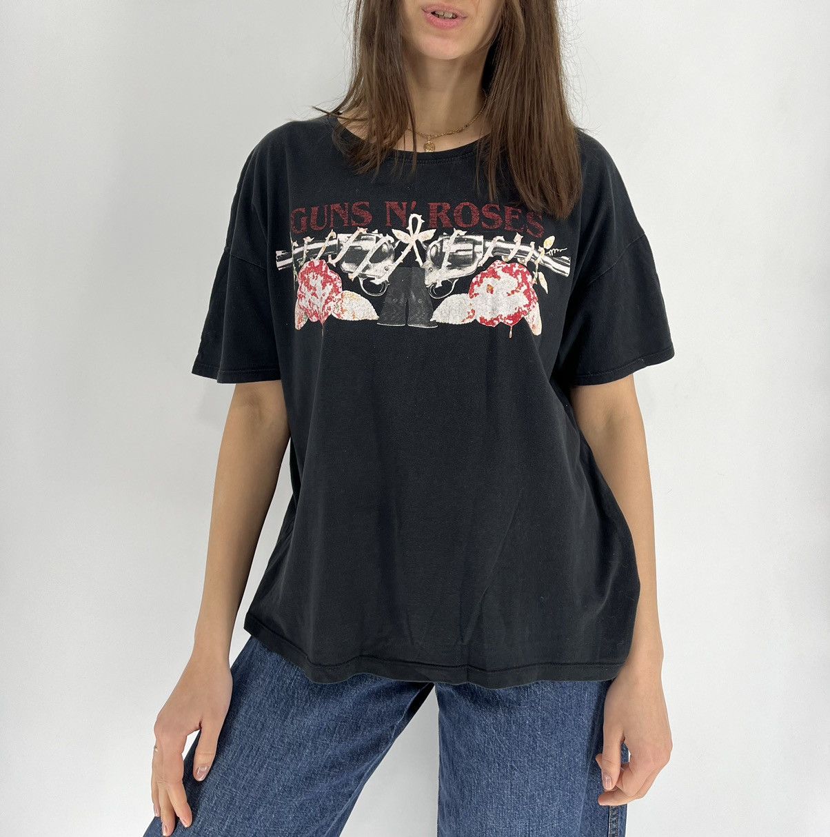 Guns N' Roses Vintage Guns N Roses Skulls Dead Face Band Rock Streetwear Size L / US 10 / IT 46 - 5 Thumbnail