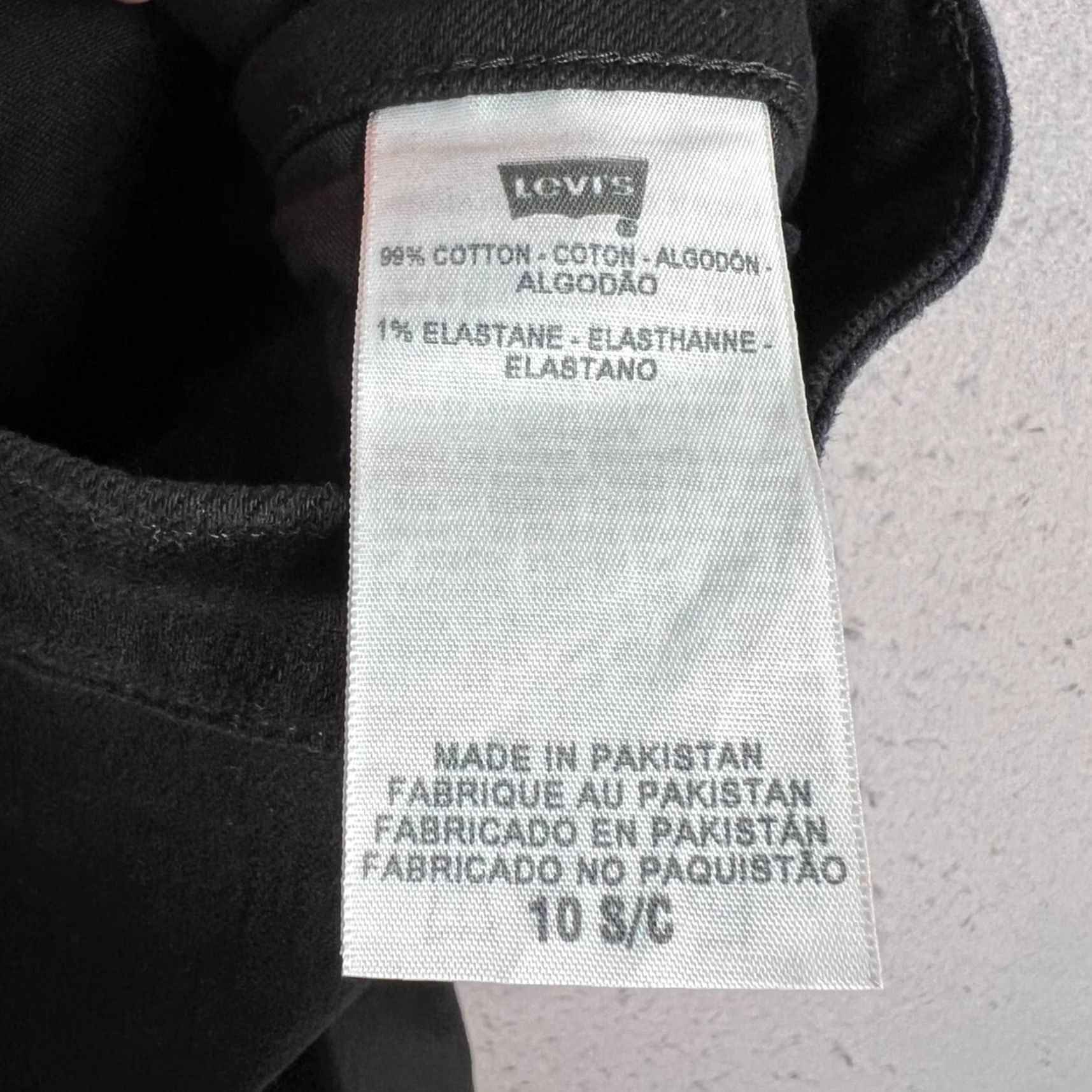 Levi's VINTAGE Levi's Womens Bootcut Jeans Size 10 Black Cotton Blend Denim Size 32" / US 10 / IT 46 - 5 Thumbnail