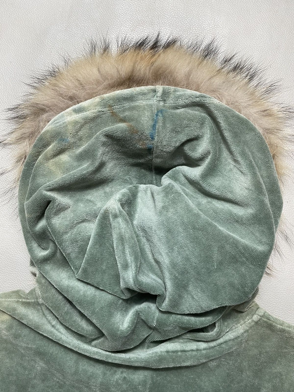 If Six Was Nine × Japanese Brand × Le Grande Bleu (L.G.B.) Japanese velvet Fur Hoodie Jacket Size L / US 10 / IT 46 - 8 Thumbnail
