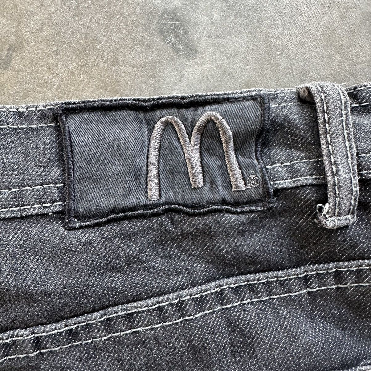 Japanese Brand Vintage McDonald’s Black Casual Trousers Pants Size US 34 / EU 50 - 12 Thumbnail