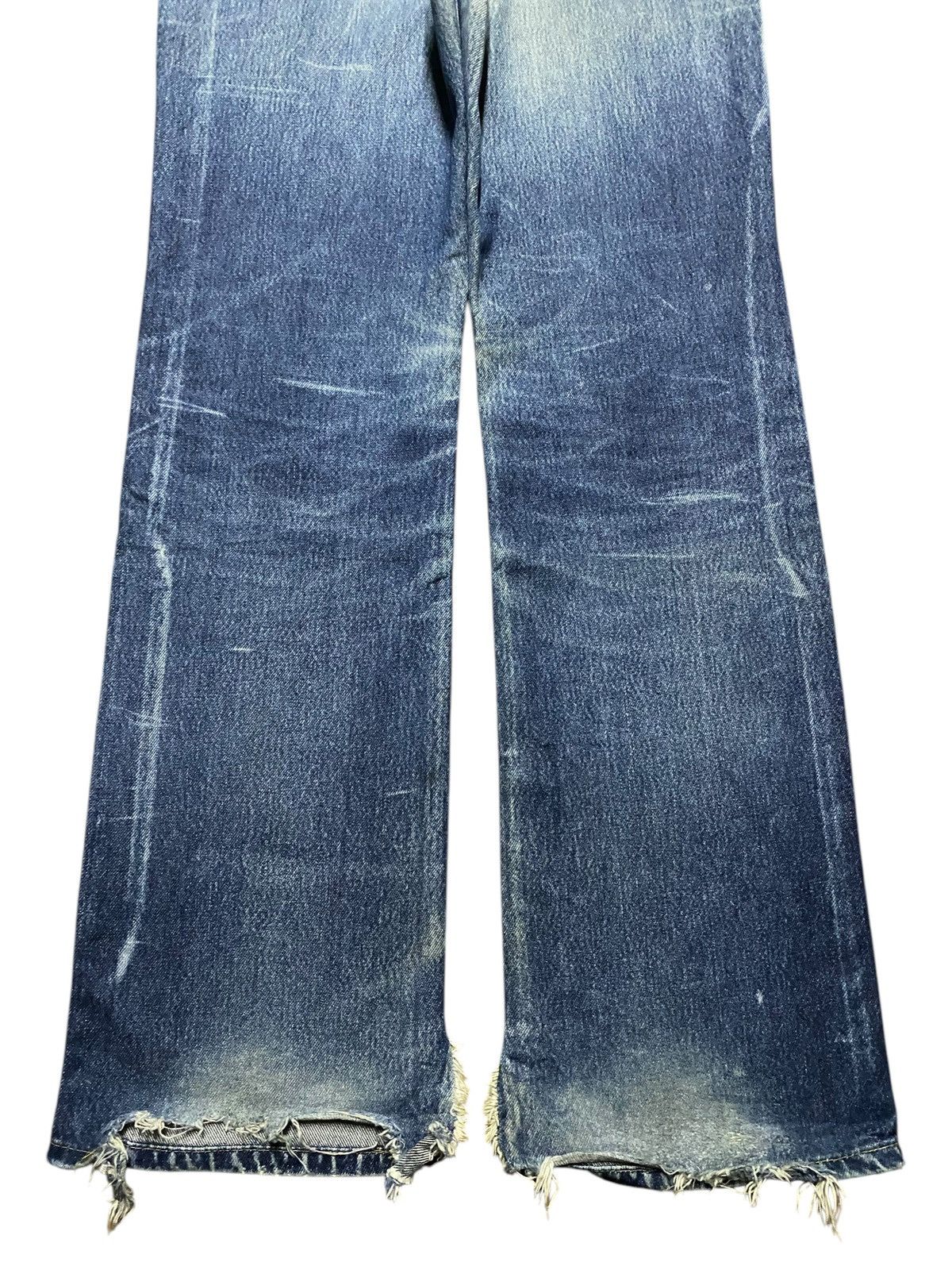 Lee × The Brooklyn Circus Vintage Lee X Edwin Faded Wash Distressed Sanforized Jeans Size US 29 - 6 Thumbnail