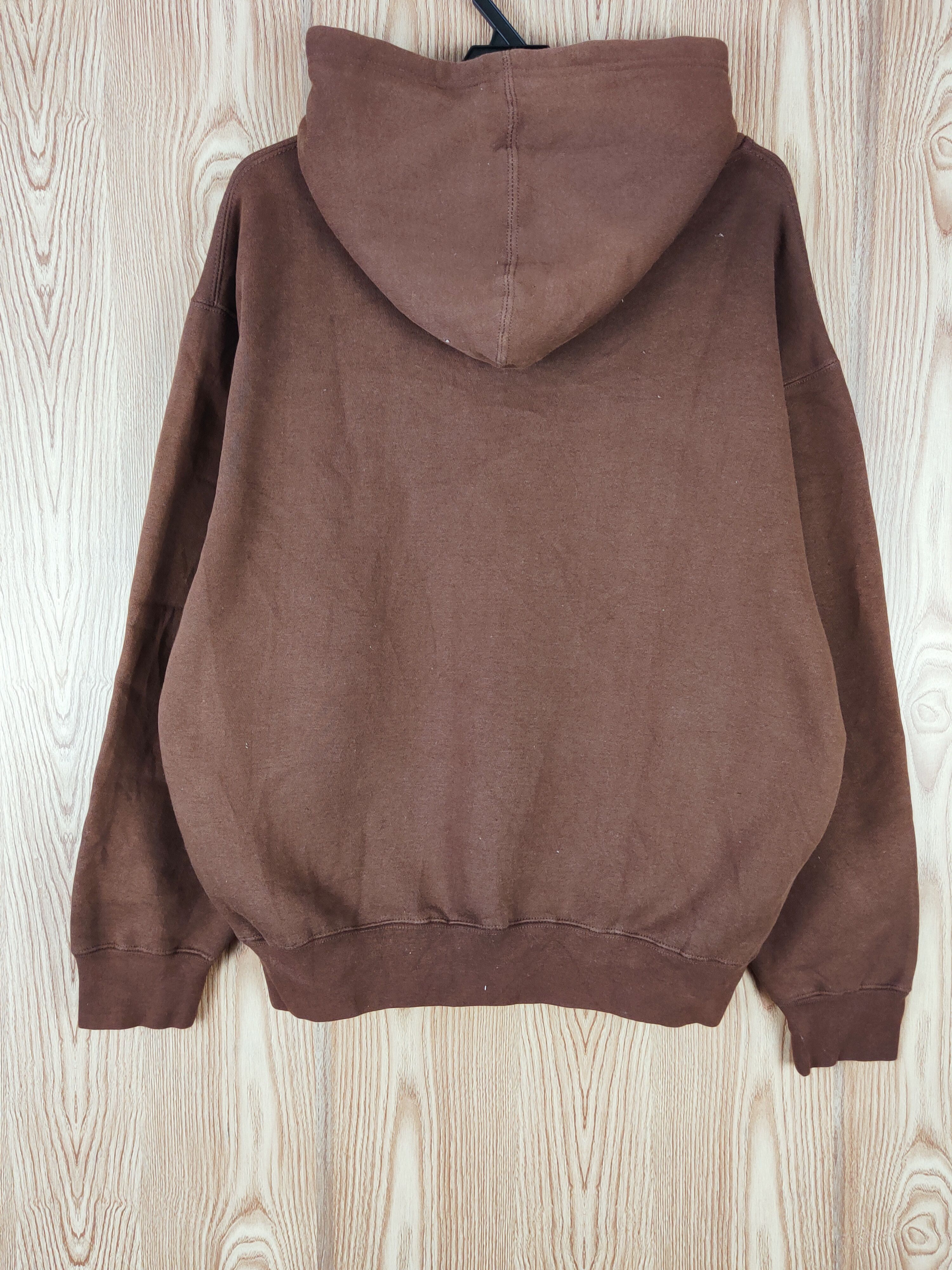 Japanese Brand × Vintage Vintage 💥 Pro Club Dark Brown Hoodie Sweatshirts Size US M / EU 48-50 / 2 - 9 Thumbnail